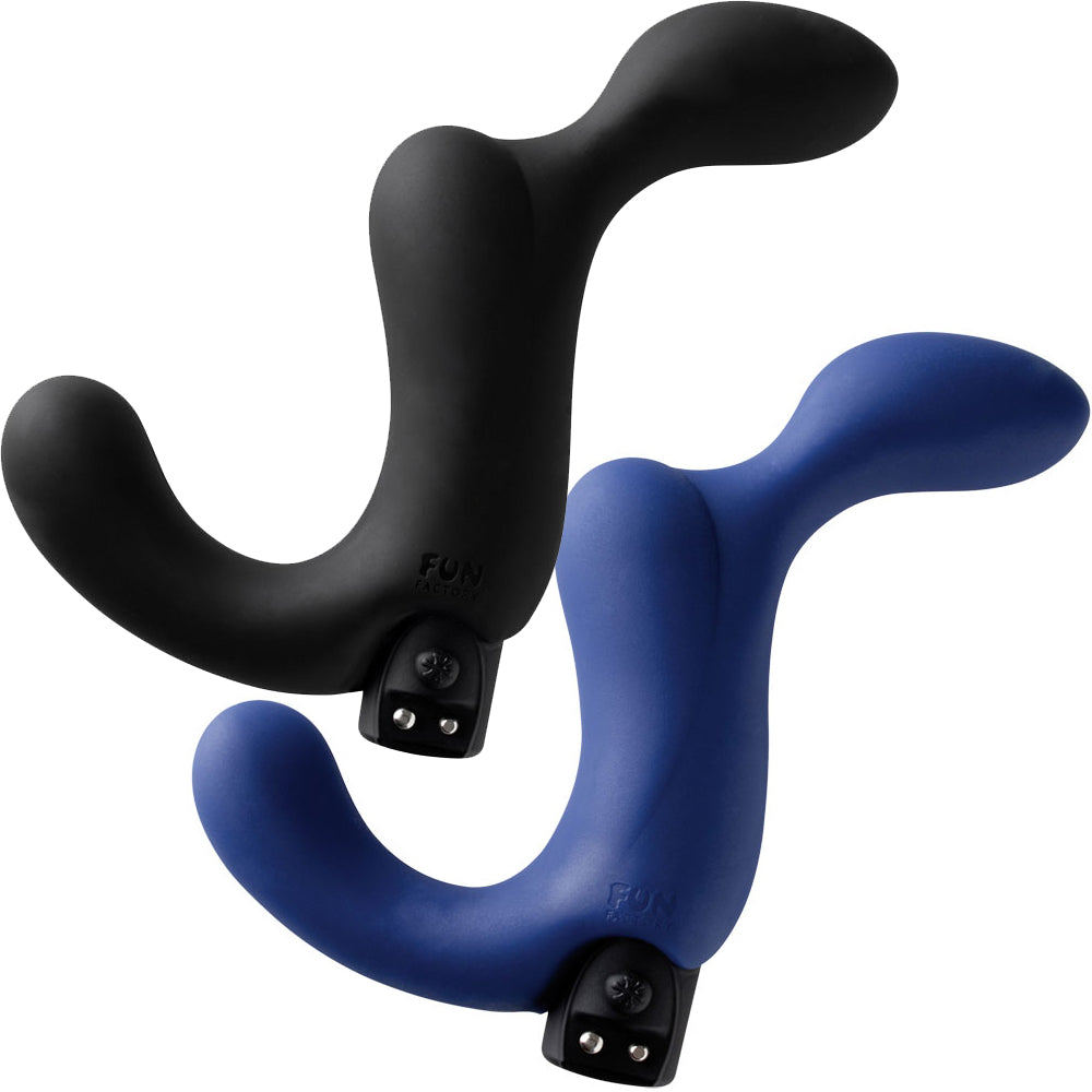 fun factory duke rechargeable vibrating prostate massager Fun Factory Duke 5-function Rechargeable Silicone Prostate Massager Black -  Dallas Novelty main image 1