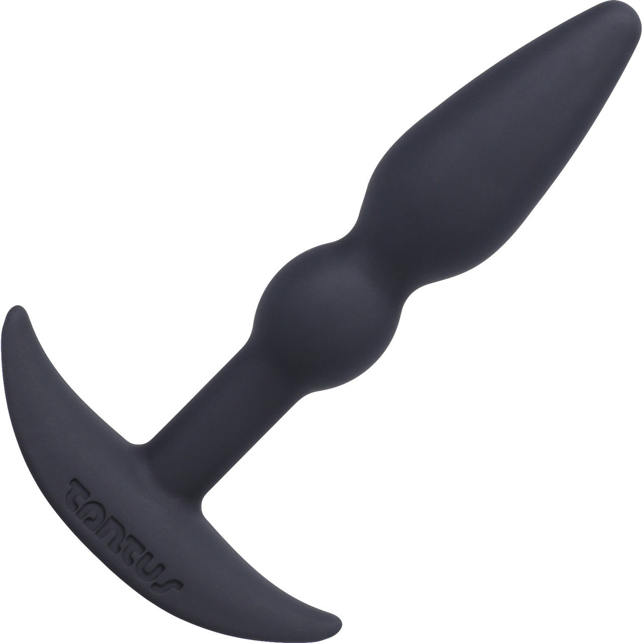 Perfect Plug Velvety Soft Silicone Butt Plug By Tantus - Onyx