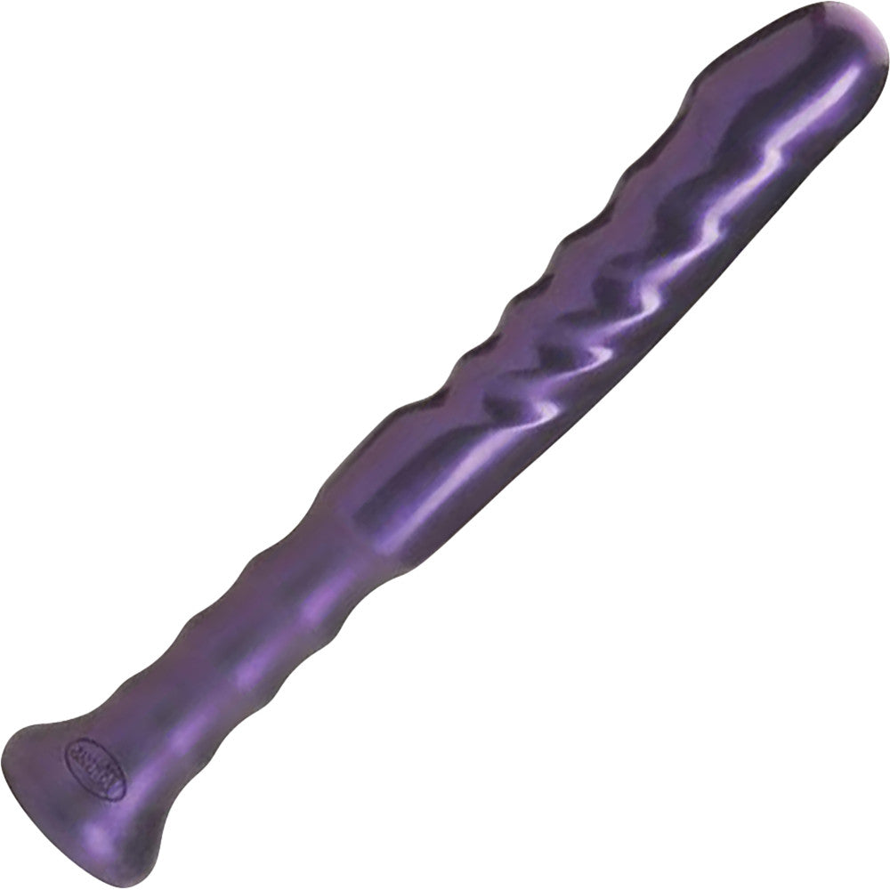 Echo Handle Silicone Dildo by Tantus - Amethyst Echo Handle Silicone Dildo by Tantus - Amethyst