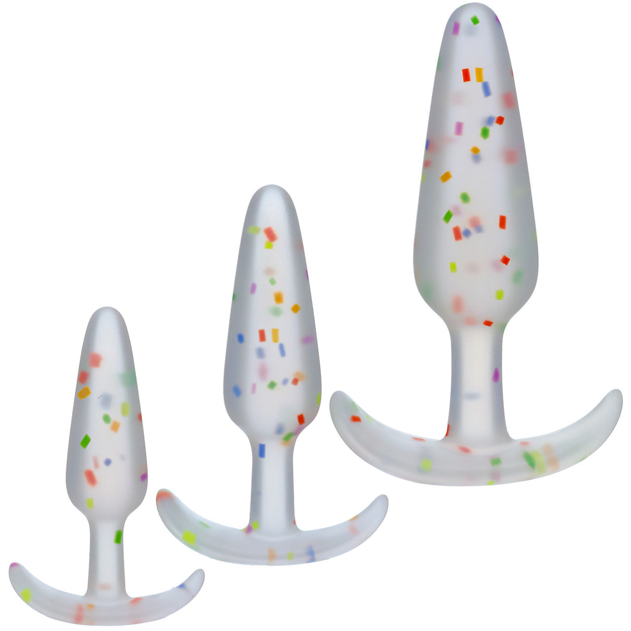 Naughty Pride Silicone Butt Plug Set Naughty Pride Silicone Butt Plug Set
