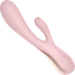 Satisfyer Mono Flex Rechargeable Waterproof App Enabled Rabbit Vibrator - Pink