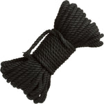 MERCI Bind & Tie 50 Foot Hemp Bondage Rope By Doc Johnson - Black