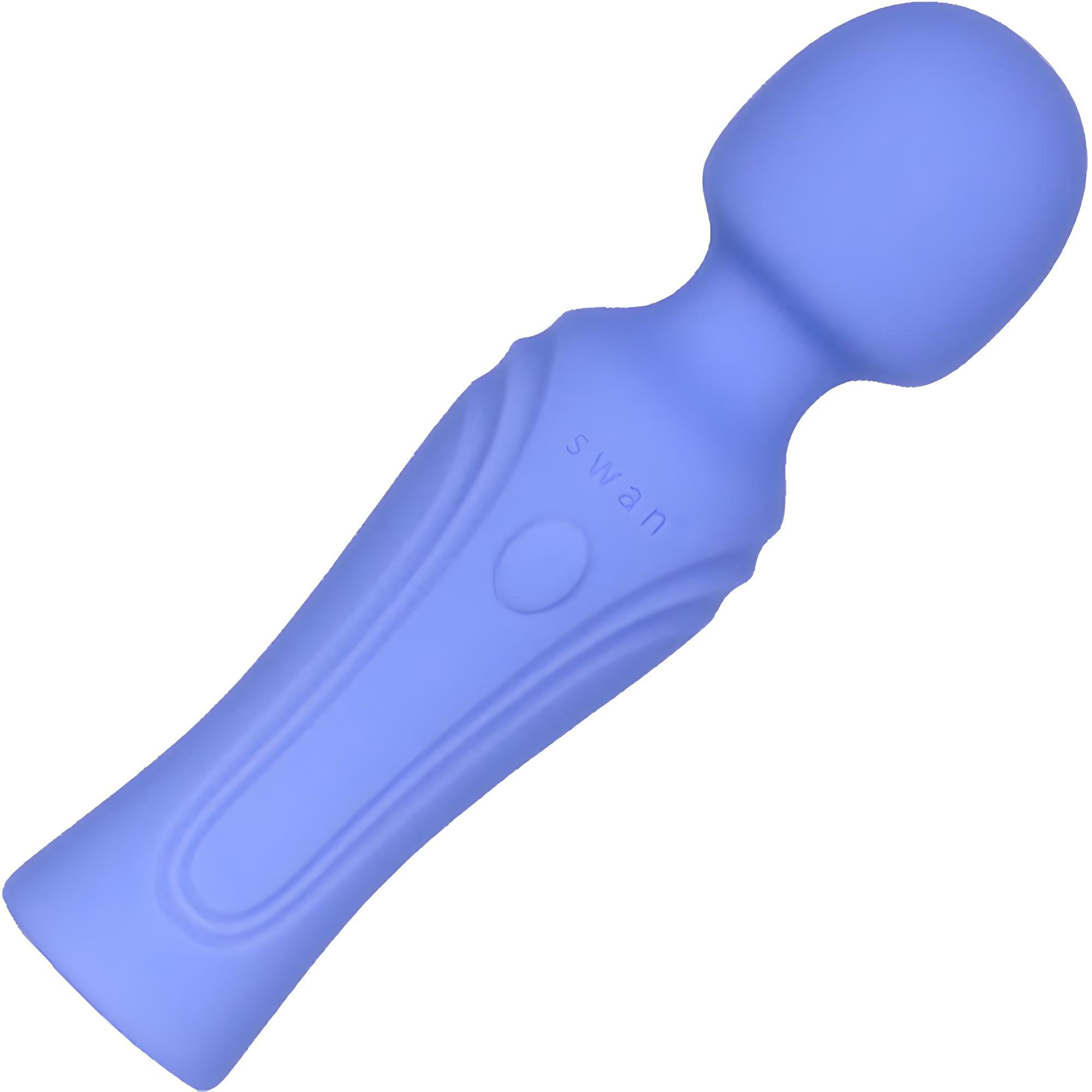 Swan Era Wand Mini Rechargeable Silicone Vibrating Wand Swan Era Wand Mini Rechargeable Silicone Vibrating Wand