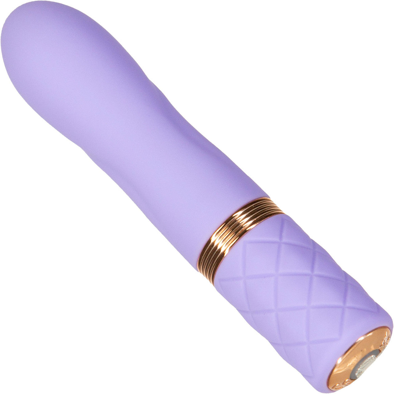 Pillow Talk Flirty Special Edition Silicone Waterproof Rechargeable Mini Vibrator - Purple & Rose Gold