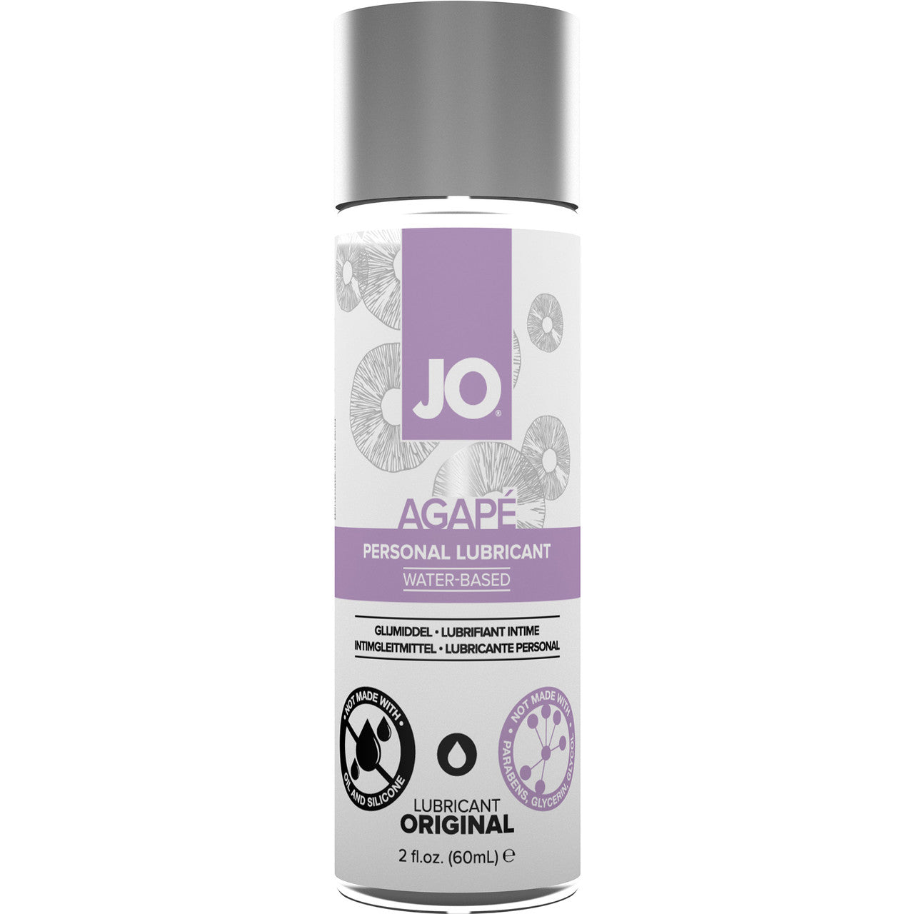 JO Agap Original Water Based Personal Lubricant 2 fl oz JO Agap Original Water Based Personal Lubricant 2 fl oz