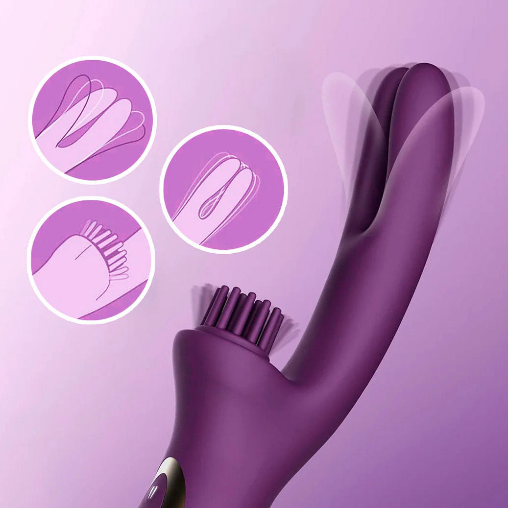 Tracy's Dog Elatia Clitoral Tickling & G-Spot Massaging Rechargeable Vibrator