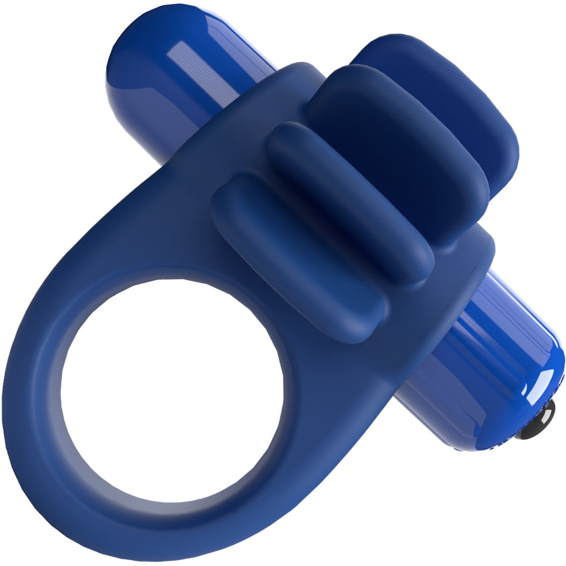 4B Skooch Vibrating Silicone Cock Ring By Screaming O - Blueberry 4B Skooch Vibrating Silicone Cock Ring By Screaming O - Blueberry