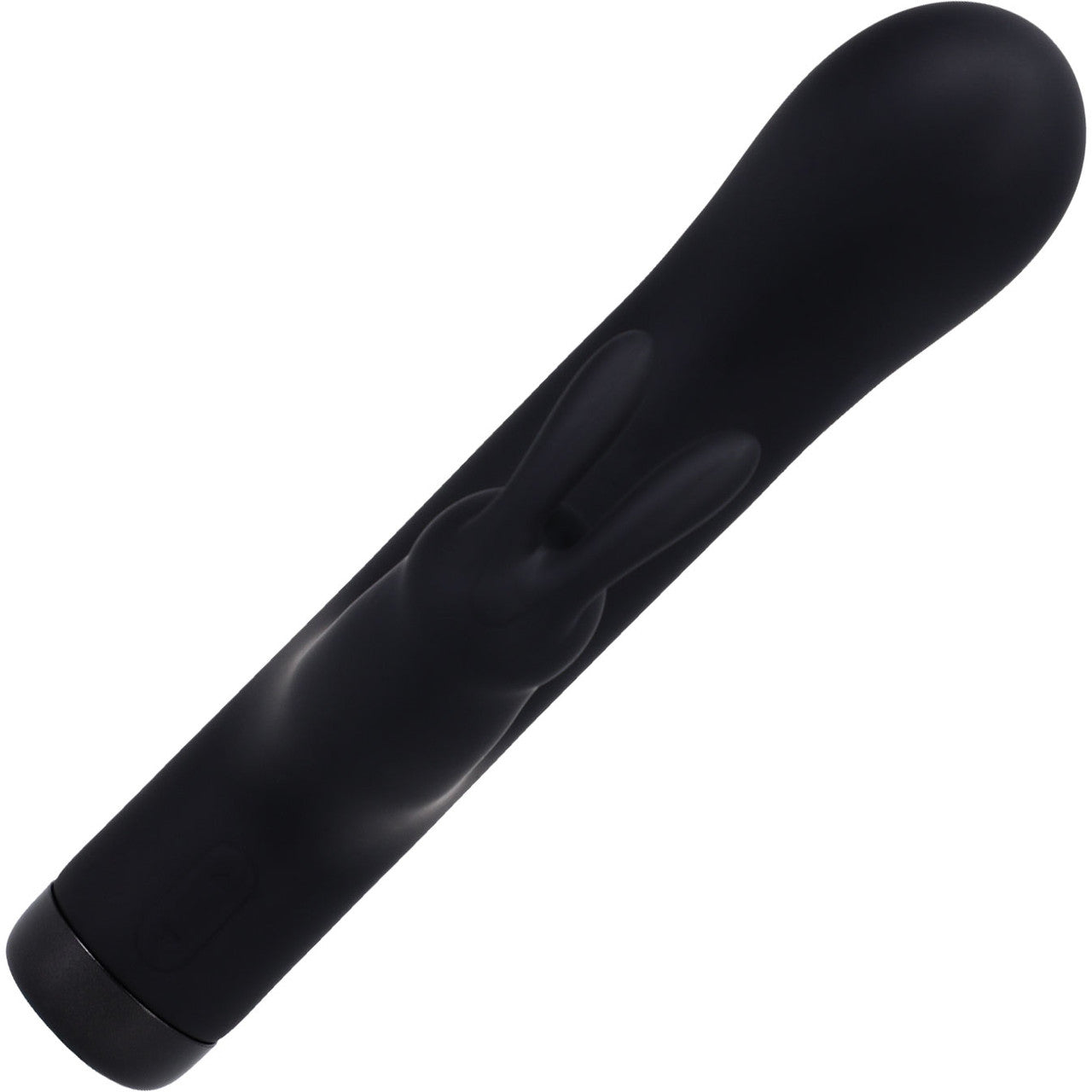 In A Bag Silicone Rechargeable Rabbit Vibrator By Doc Johnson - Black