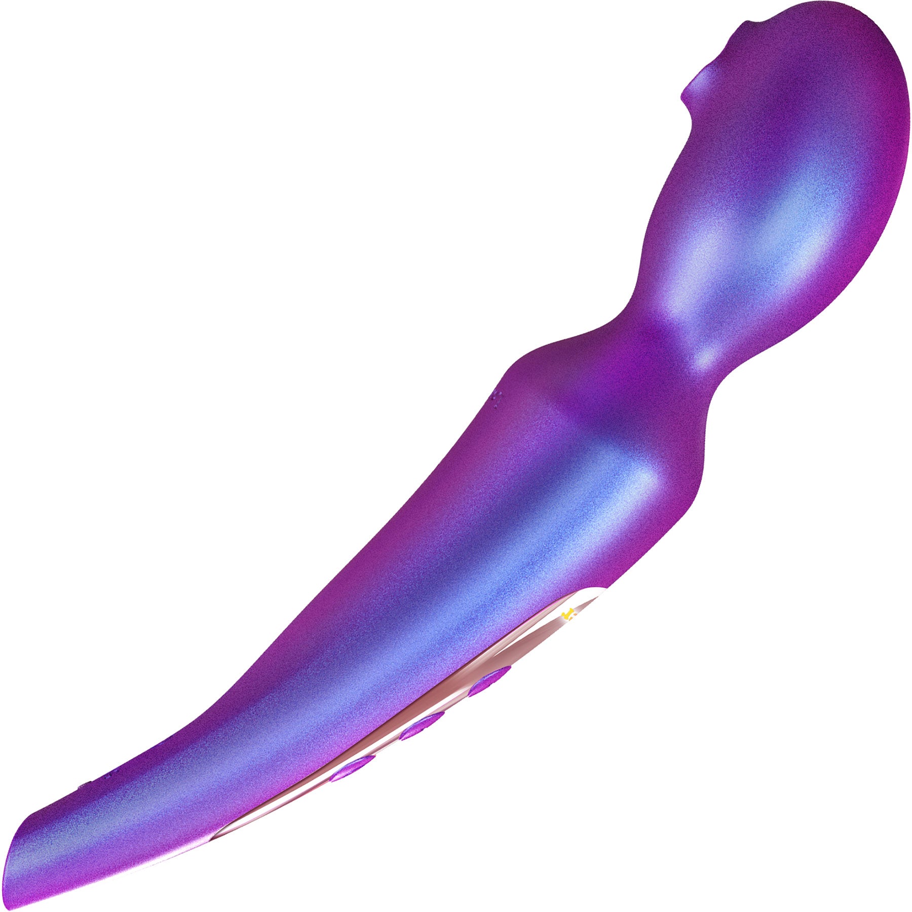 Pleaser Rechargeable Silicone Clitoral Flapping Stimulator With Remote By Love To Love - Iridescent Night