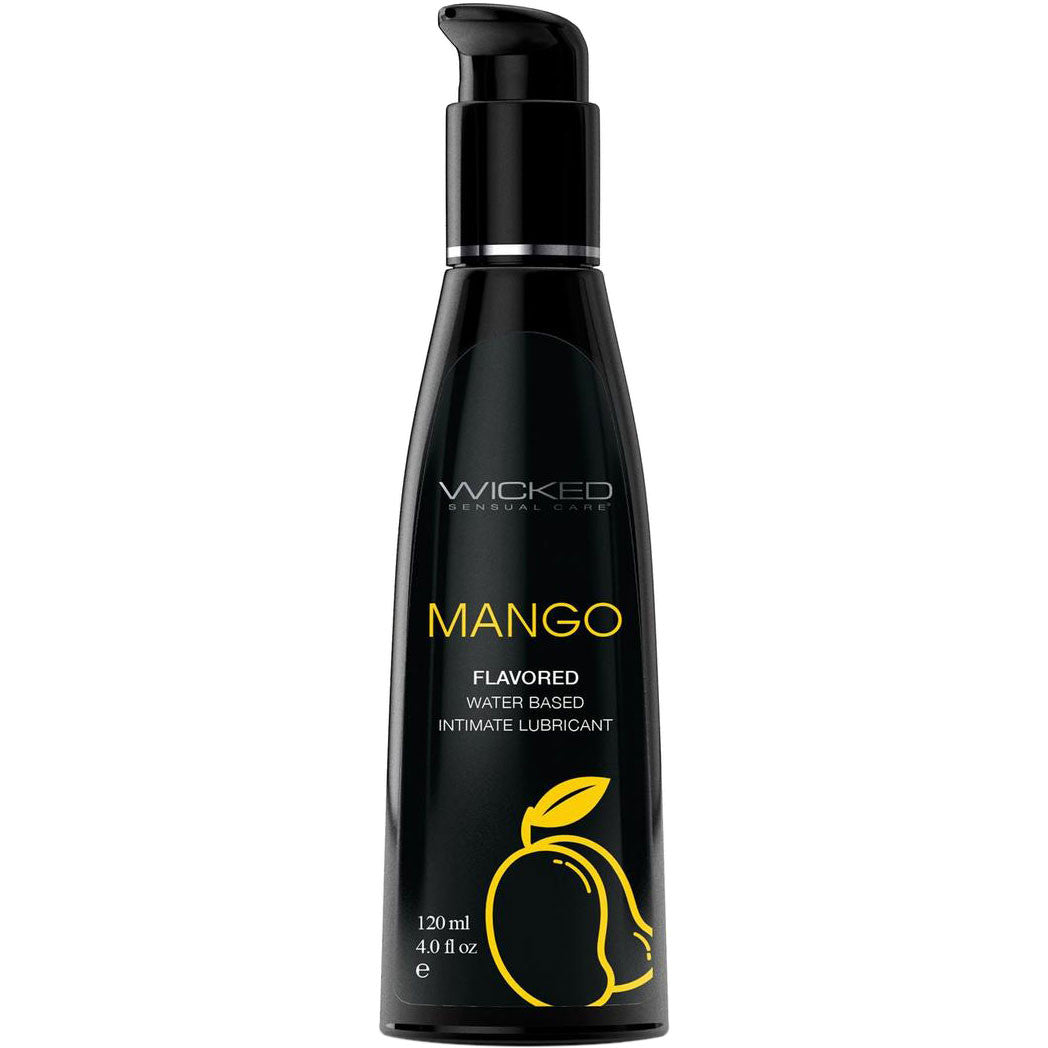 Wicked Aqua Mango Water Based Personal Lubricant 4 fl oz Wicked Aqua Mango Water Based Personal Lubricant 4 fl oz