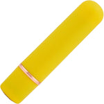 Nubii Tulla 10 Pattern Rechargeable Silicone Waterproof Bullet Vibrator By Nu Sensuelle - Yellow
