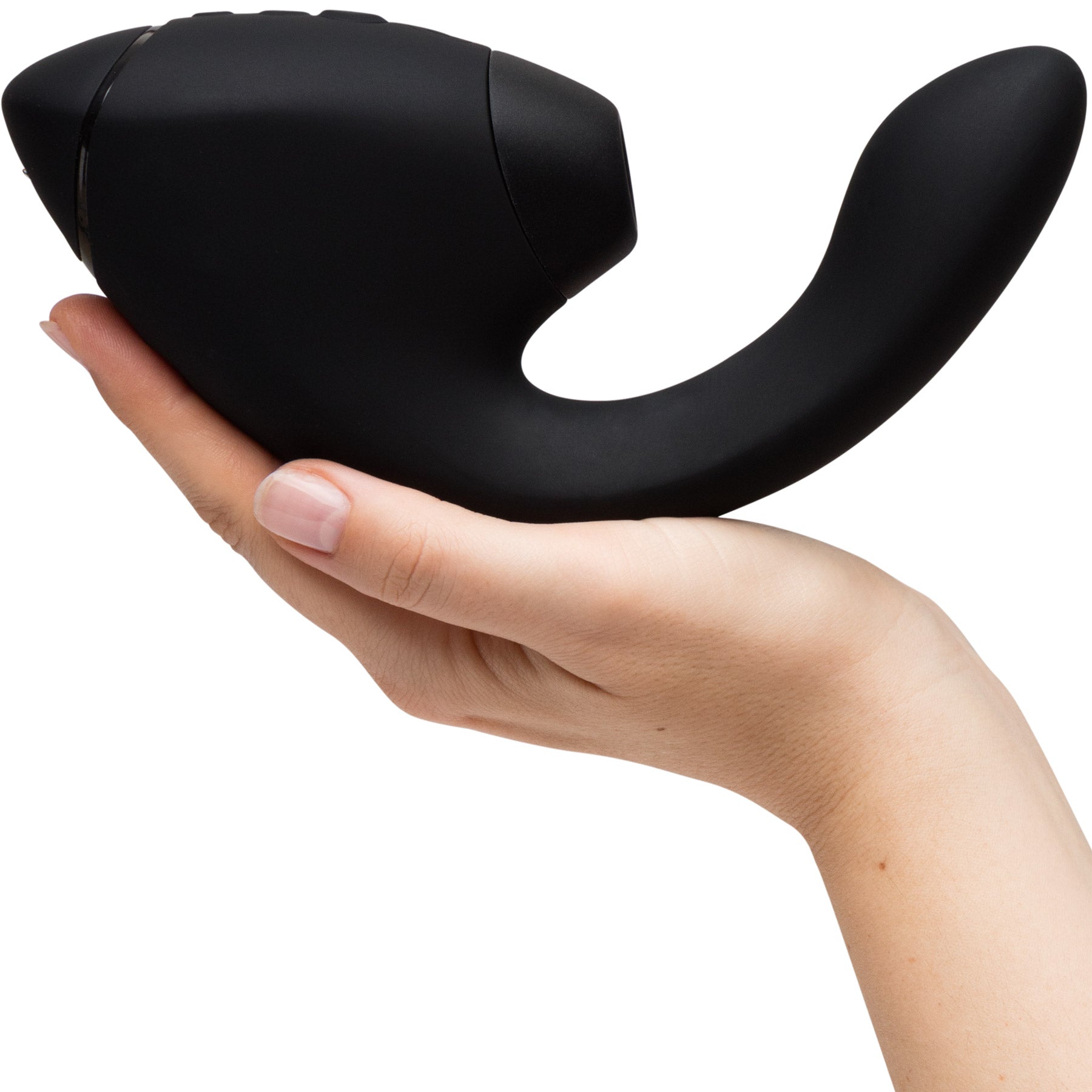 Womanizer Next Duo Clitoral & G-Spot Dual Stimulator With 3D Pleasure Air - Black