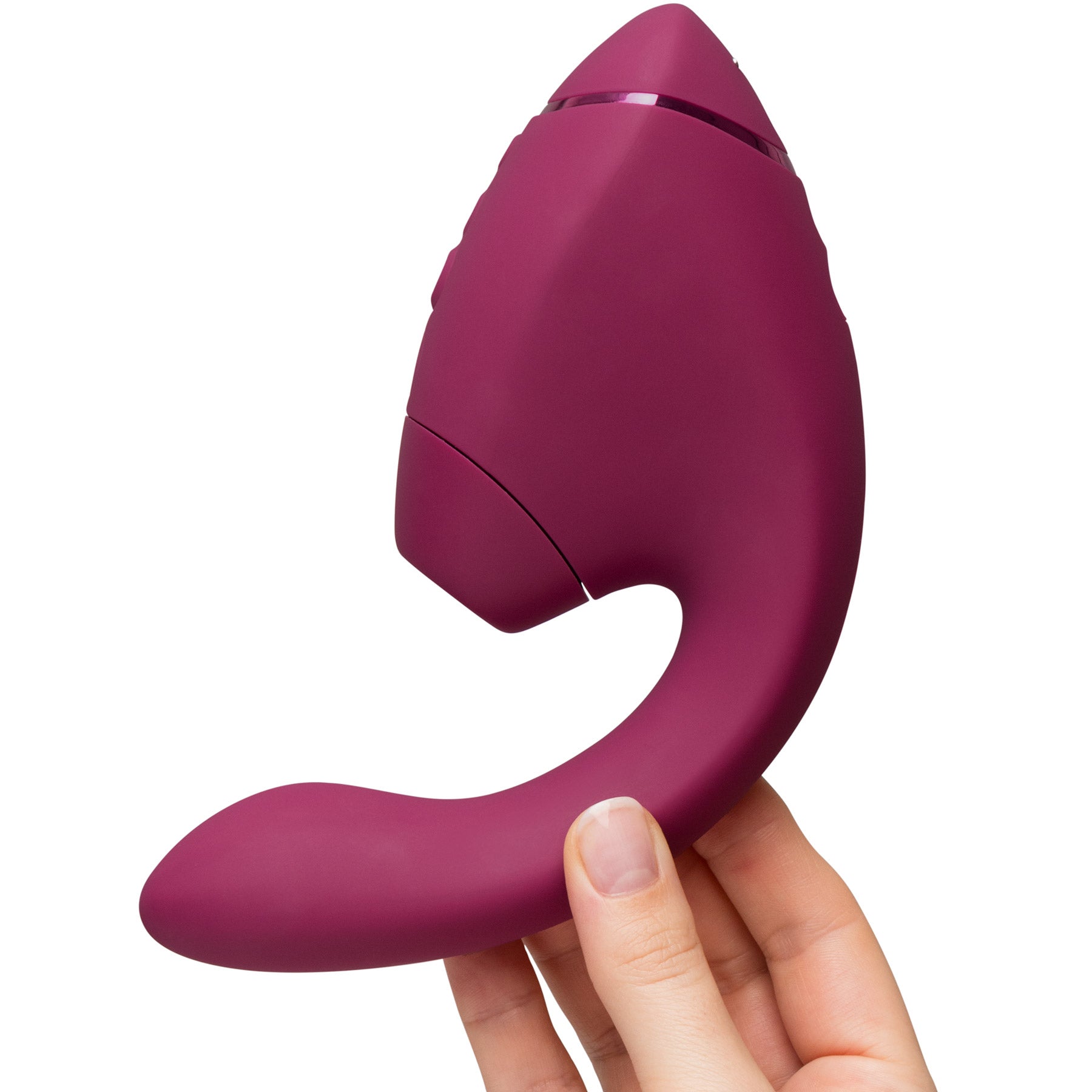 Womanizer Next Duo Clitoral & G-Spot Dual Stimulator With 3D Pleasure Air - Dusky Pink