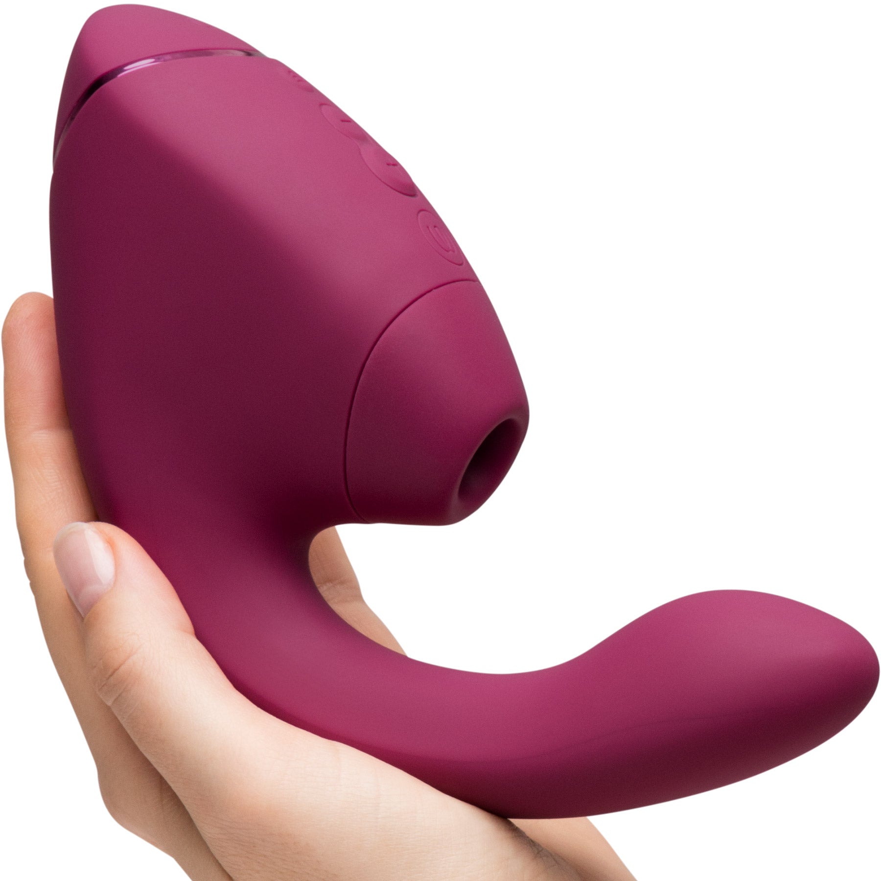Womanizer Next Duo Clitoral & G-Spot Dual Stimulator With 3D Pleasure Air - Dusky Pink