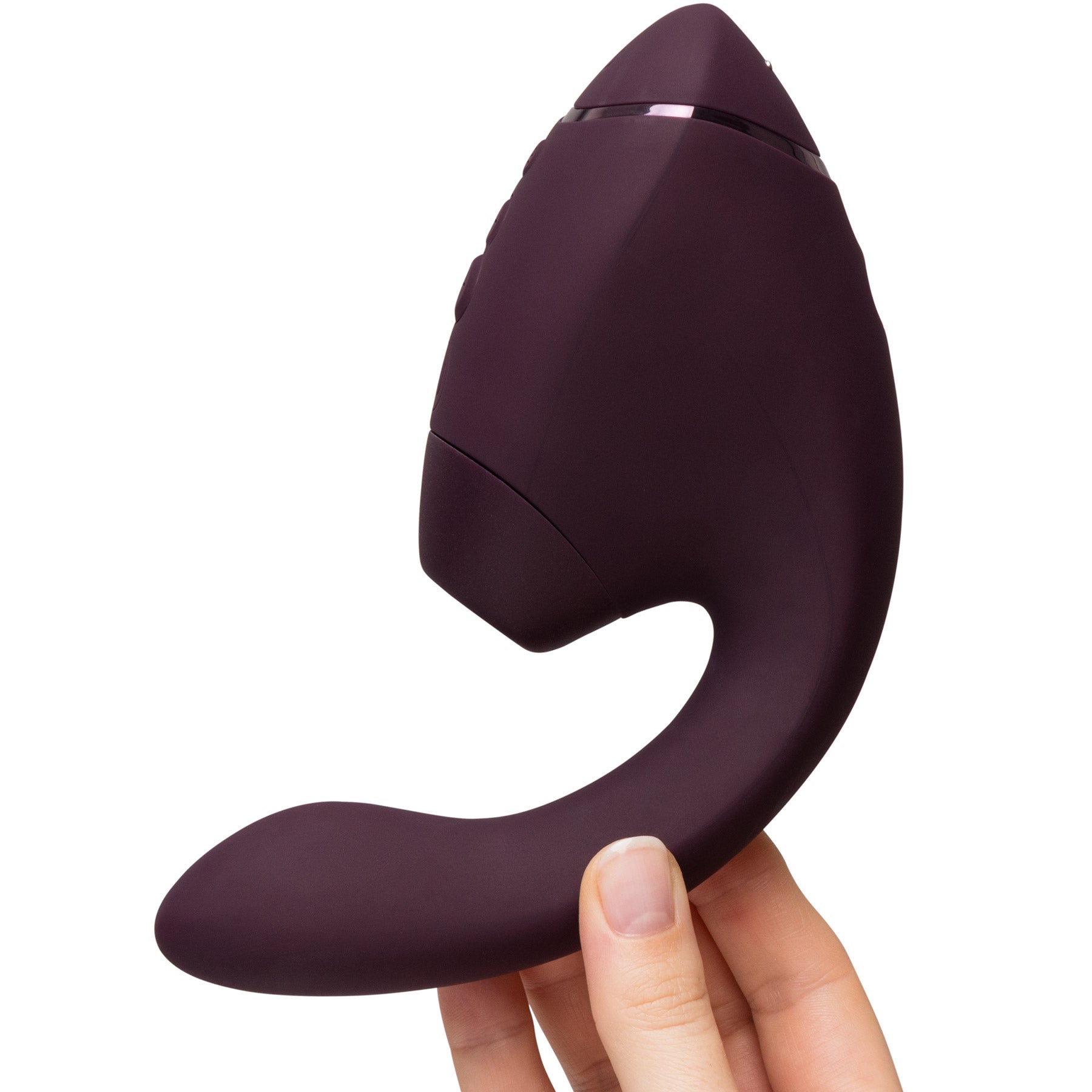 Womanizer Next Duo Clitoral & G-Spot Dual Stimulator With 3D Pleasure Air - Dark Purple