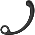SVibe Snail AXI Spot Wand Silicone Rechargeable Waterproof G-Spot Vibrator - Granite Noir