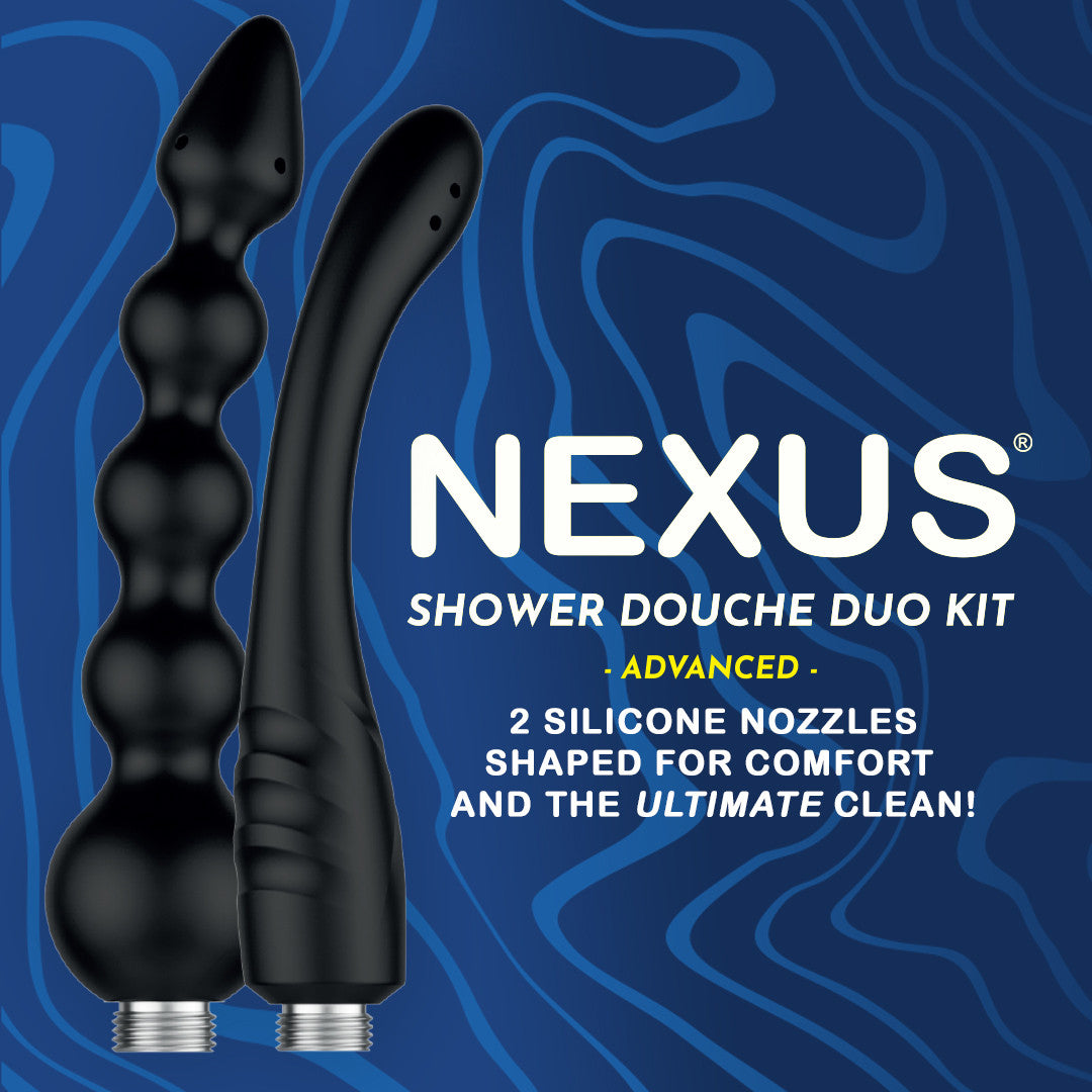 Nexus Shower Douche Duo Kit Anal Cleansing Tools - Advanced
