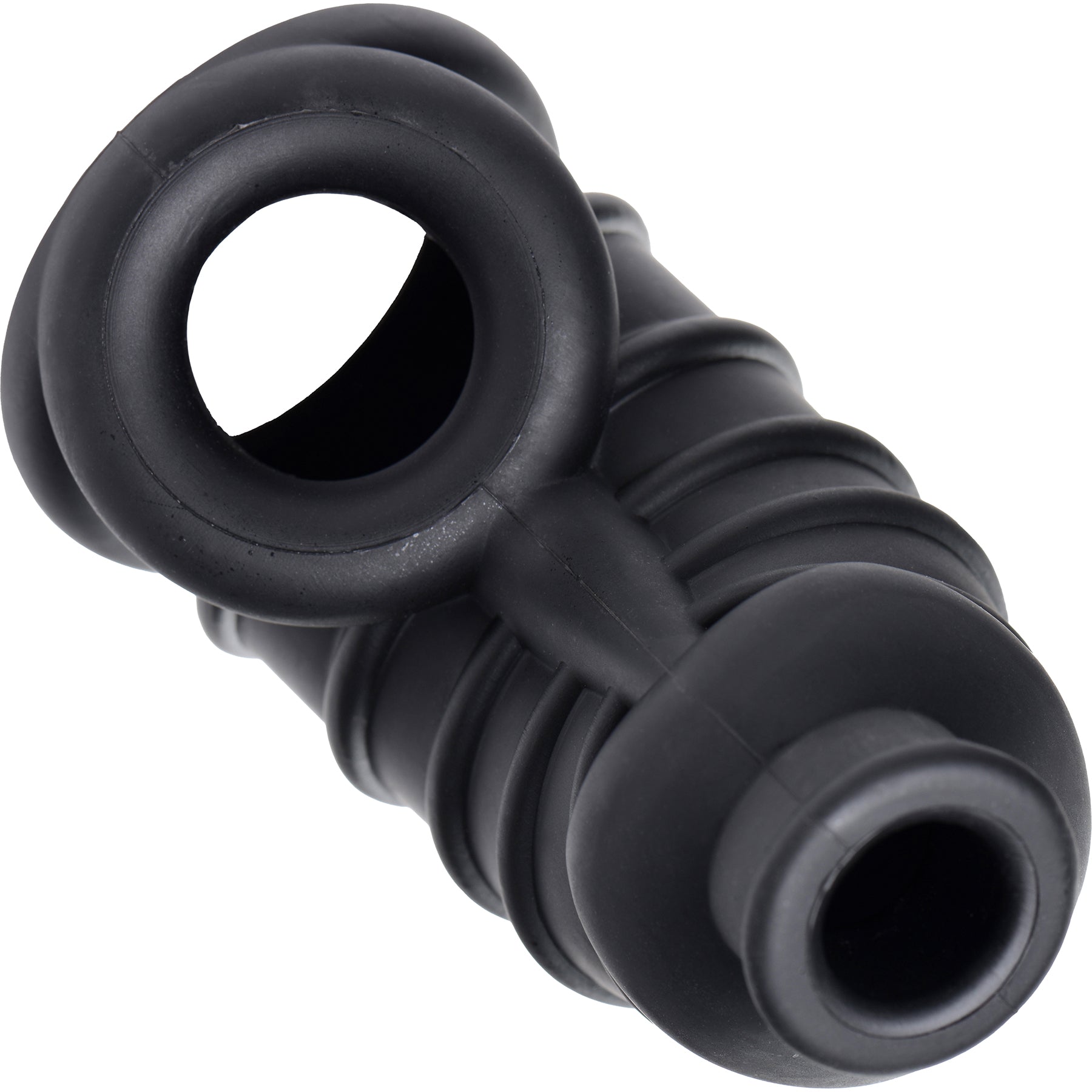 Master Series Dark Chamber Silicone Chastity Cage