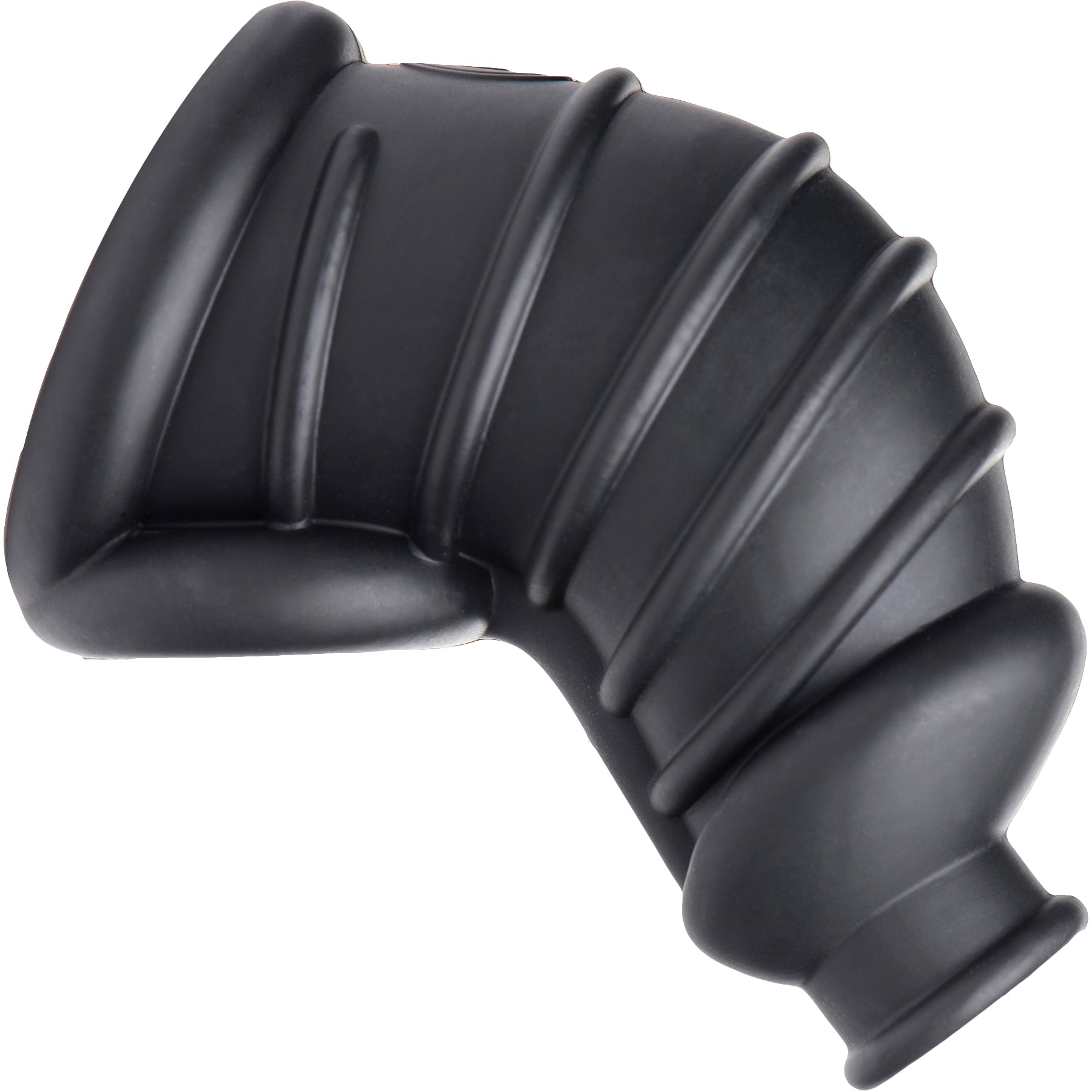 Master Series Dark Chamber Silicone Chastity Cage