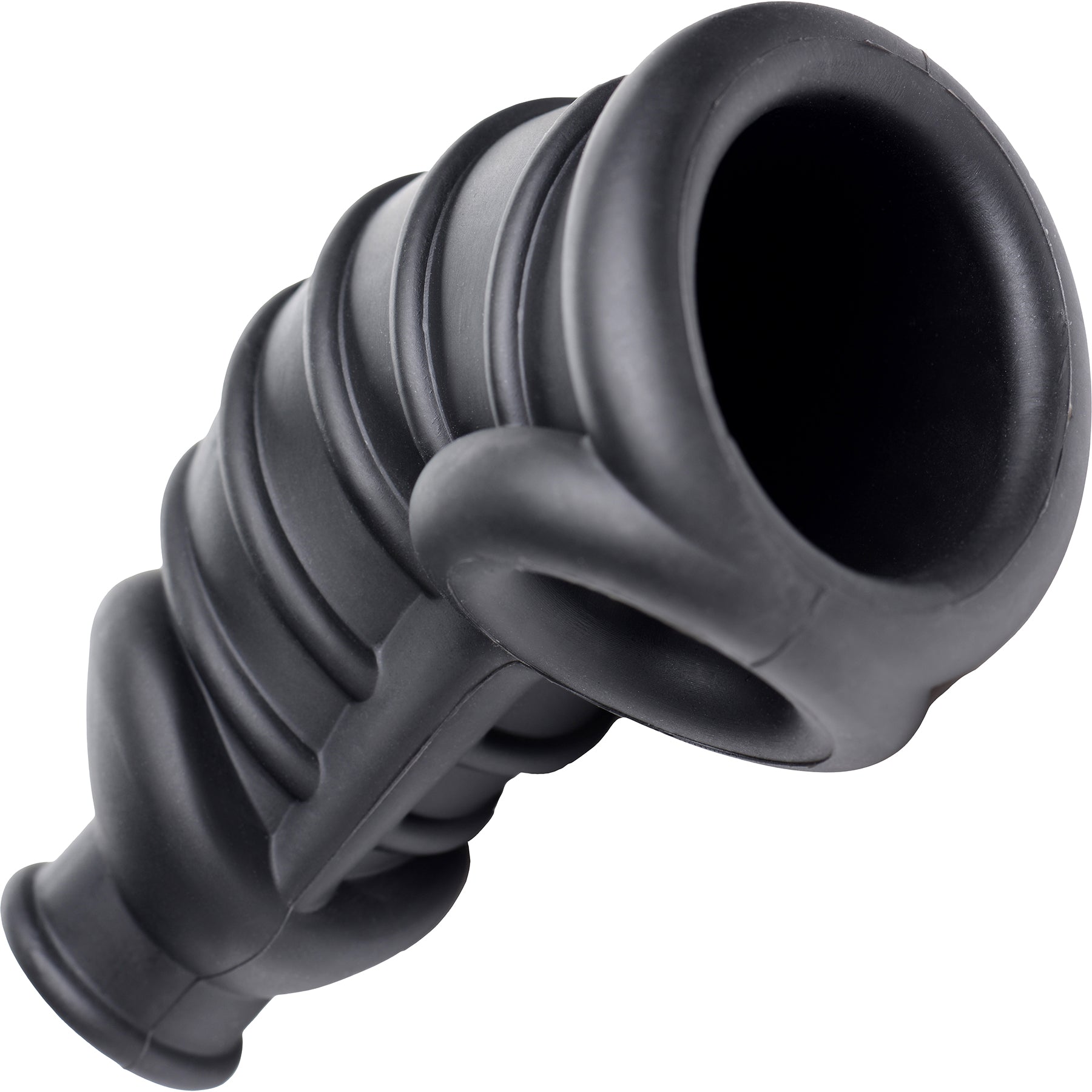 Master Series Dark Chamber Silicone Chastity Cage