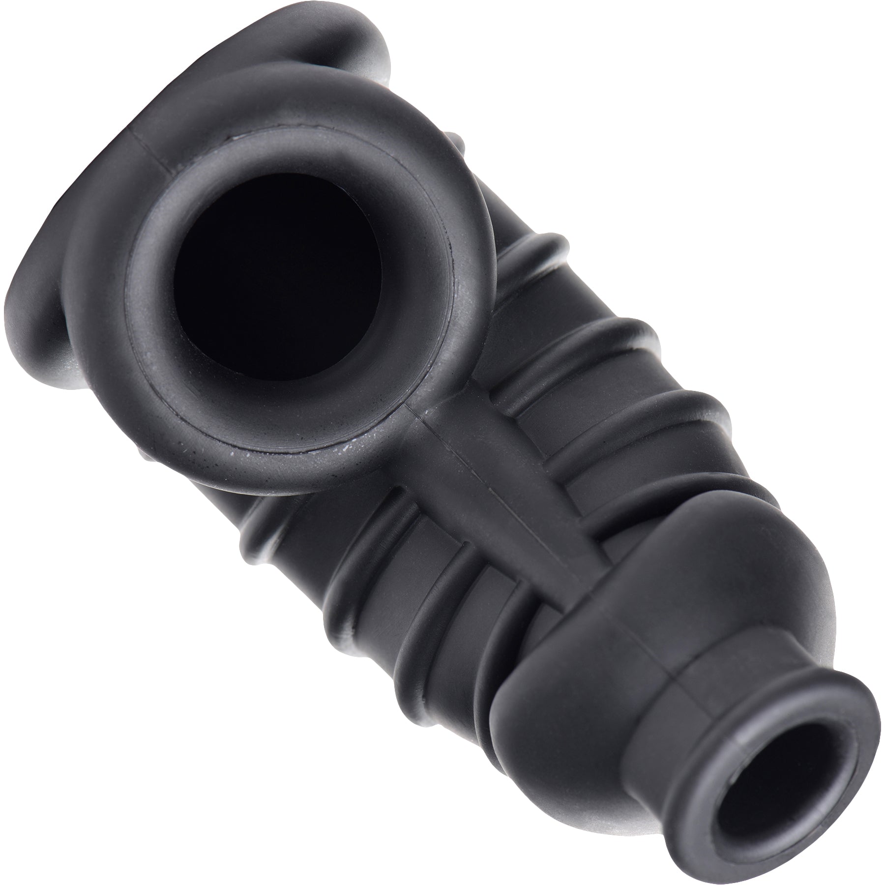 Master Series Dark Chamber Silicone Chastity Cage