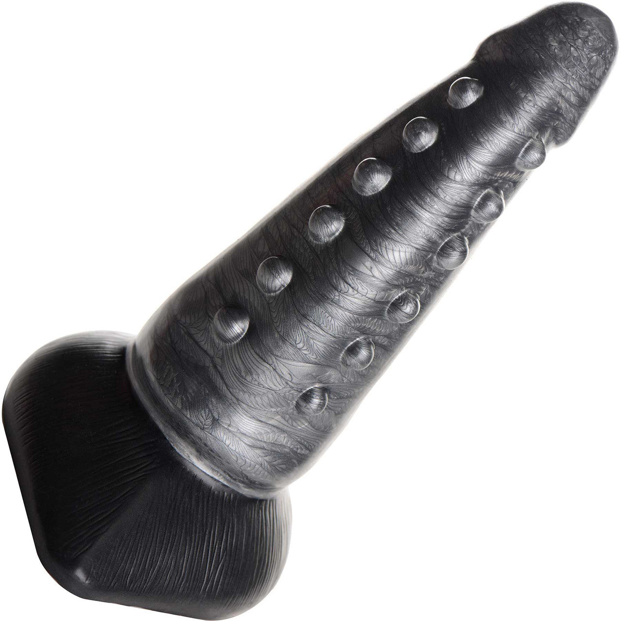 Beastly Tapered Bumpy 8.25" Silicone Dildo By Creature Cocks
