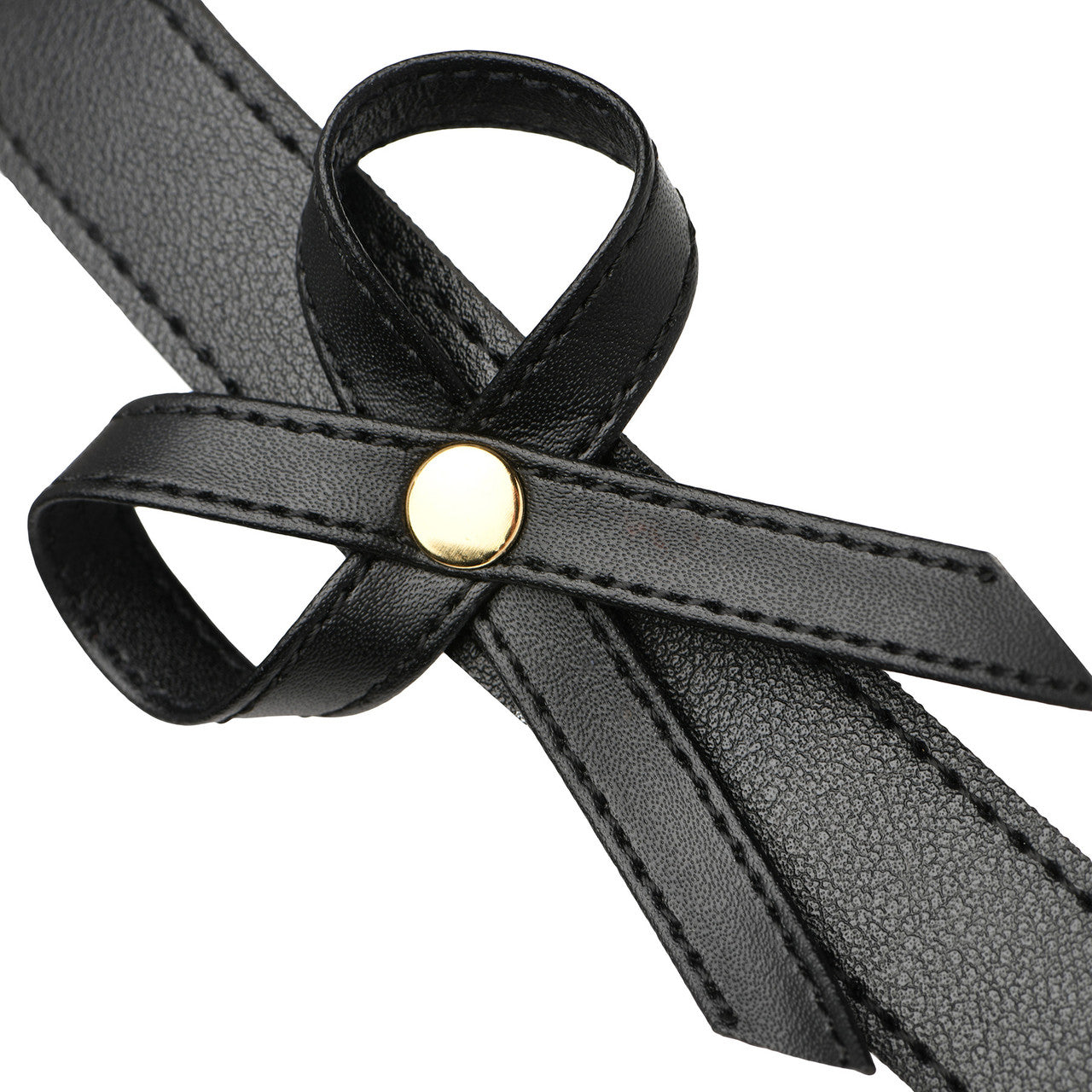 Strict Bondage Harness with Bows - X-Large / XX-Large, Black