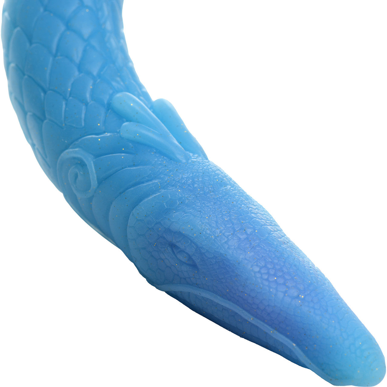 Makara Glow-In-The-Dark Snake 18.25" Silicone Suction Cup Dildo By Creature Cocks