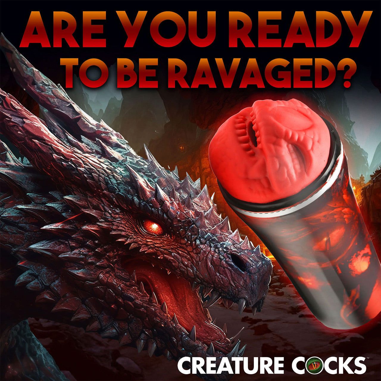 Creature Cocks Dragon Snatch Stroker Fantasy Penis Masturbator