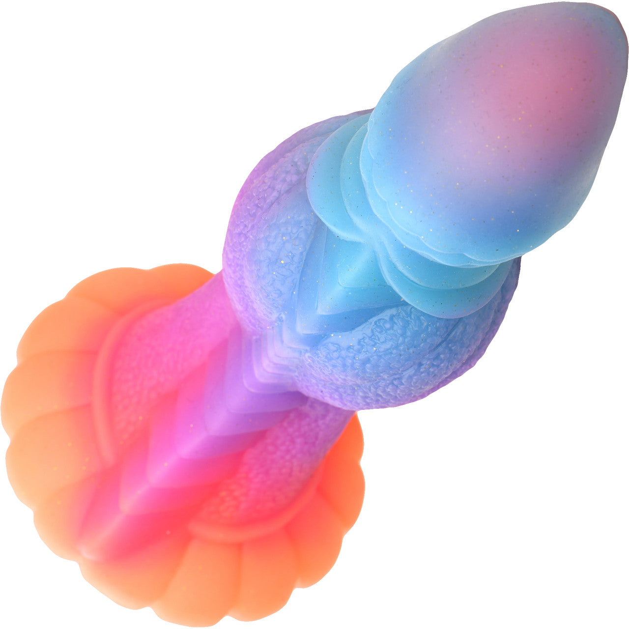 Galactic Cock Alien Creature 8.5" Silicone Glow In The Dark Suction Cup Dildo By Creature Cocks