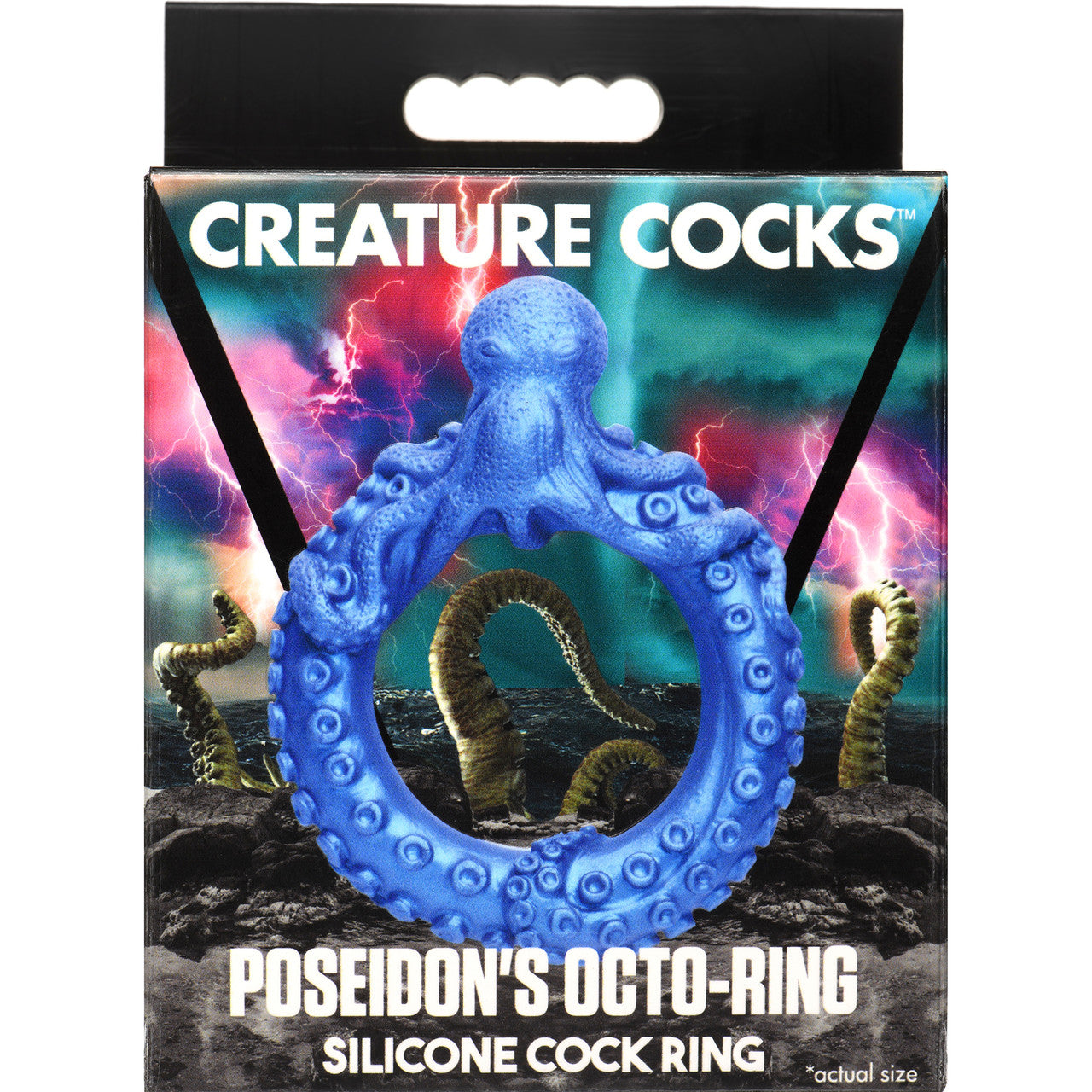 Poseidon's Octo-Ring Silicone Cock Ring By Creature Cocks