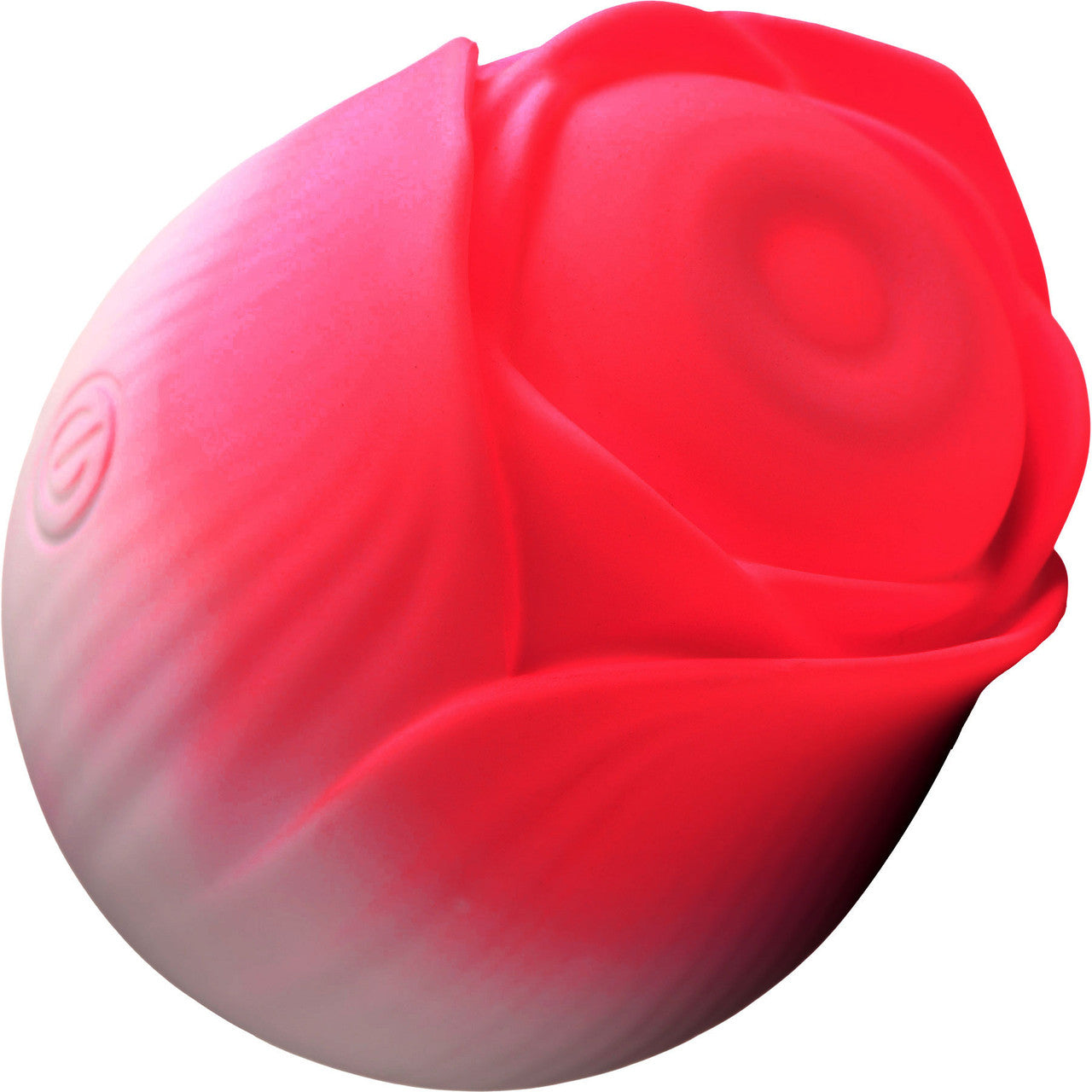 Bloomgasm Petals Throbbing Rose Stimulator - Red & White Bloomgasm Petals Throbbing Rose Stimulator - Red & White