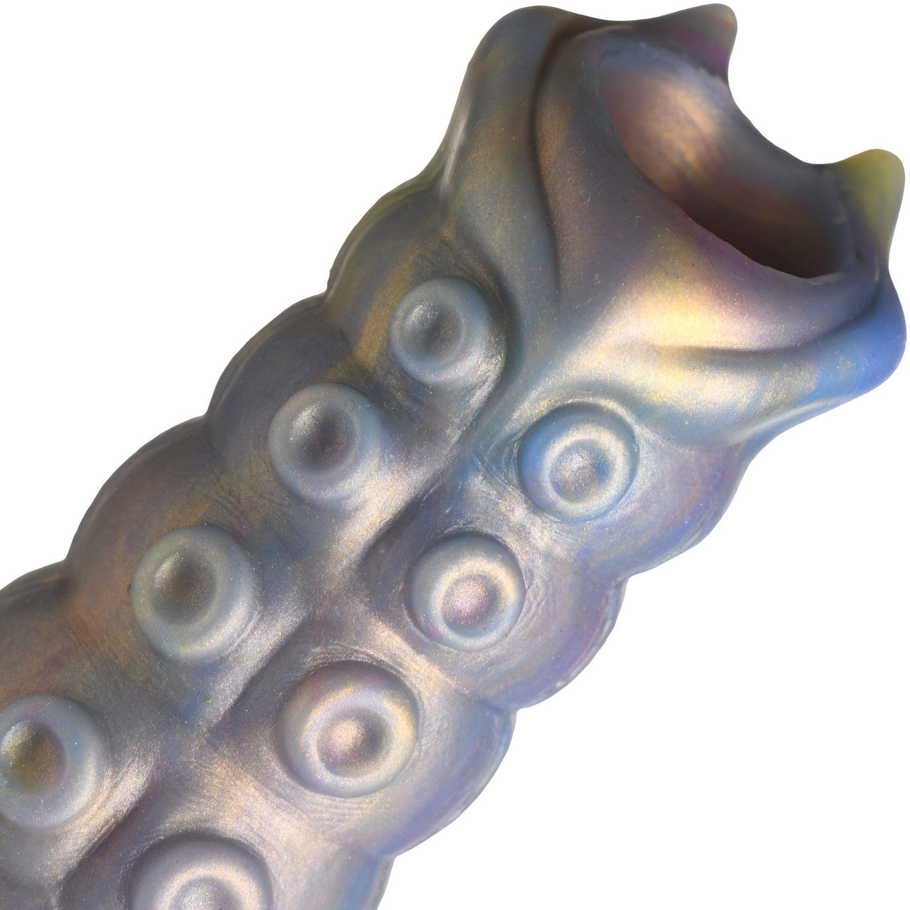 Deep Invader Tentacle 11.5" Silicone Ovipositor Dildo With Eggs By Creature Cocks