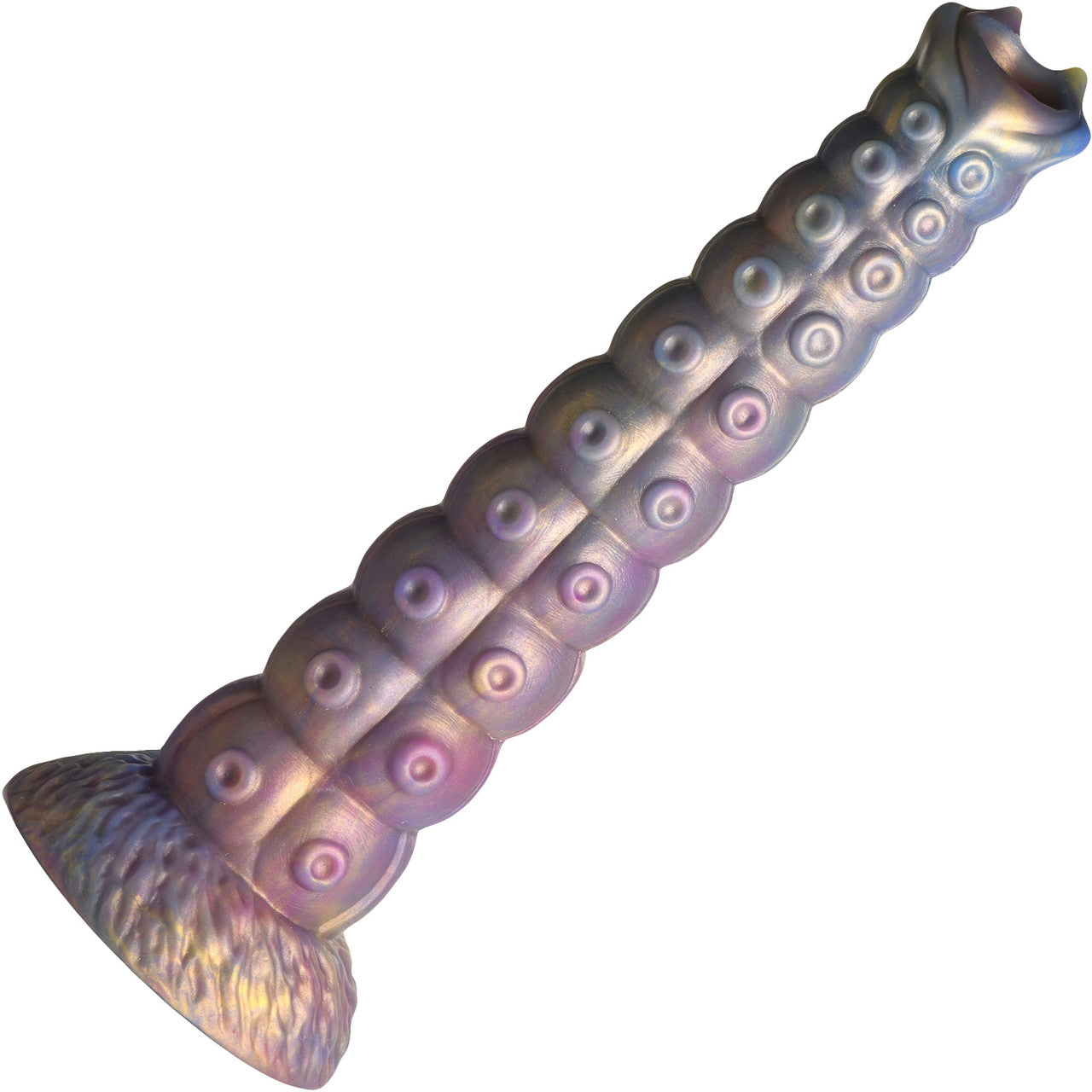 Deep Invader Tentacle 11.5" Silicone Ovipositor Dildo With Eggs By Creature Cocks