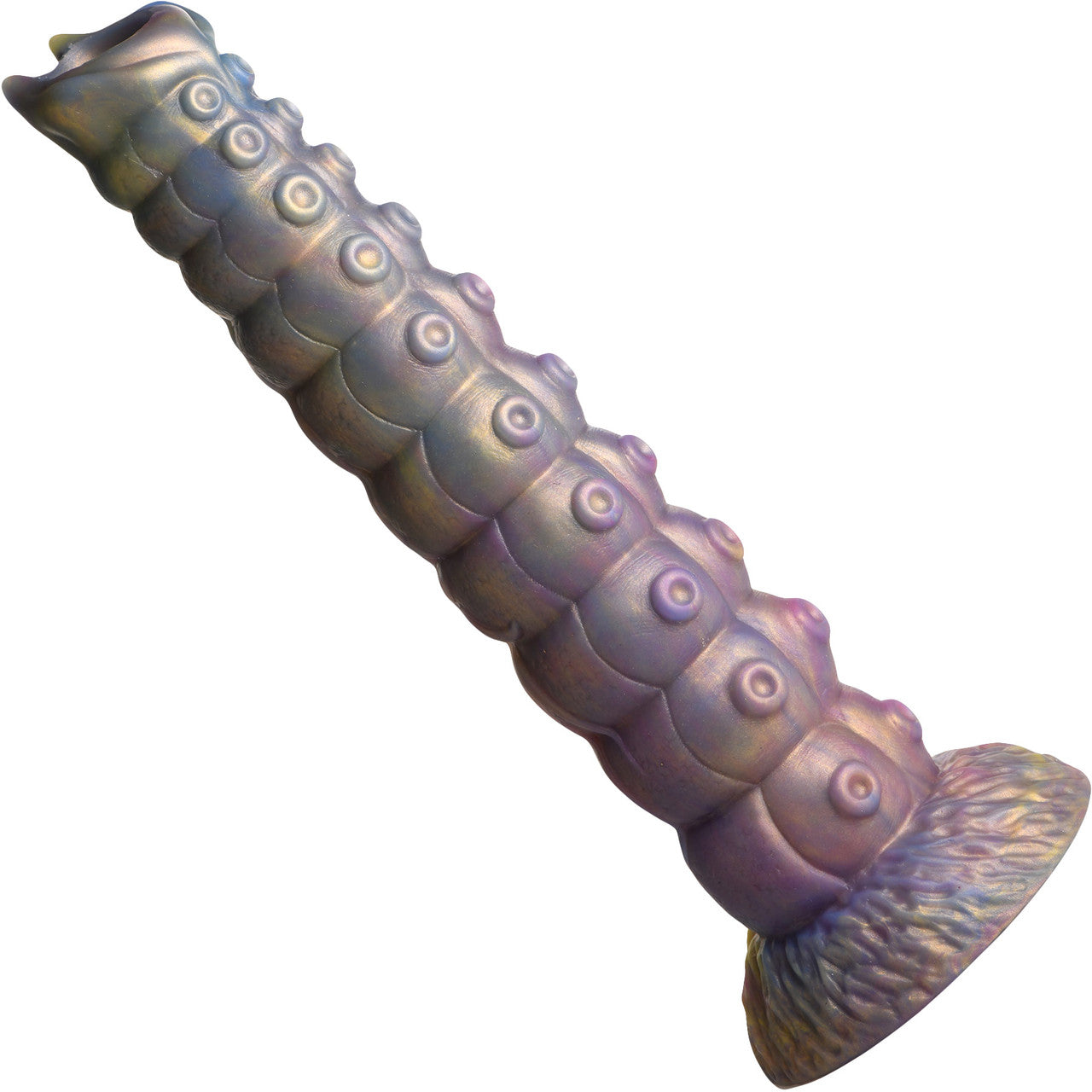 Deep Invader Tentacle 11.5" Silicone Ovipositor Dildo With Eggs By Creature Cocks