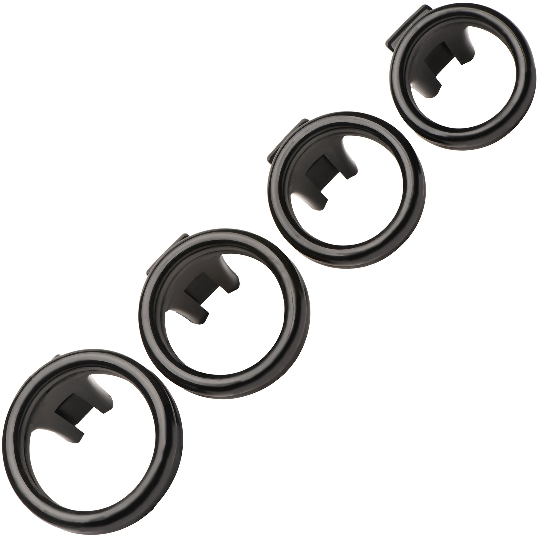 Master Series Hard Stop Double Ring Chastity Cage