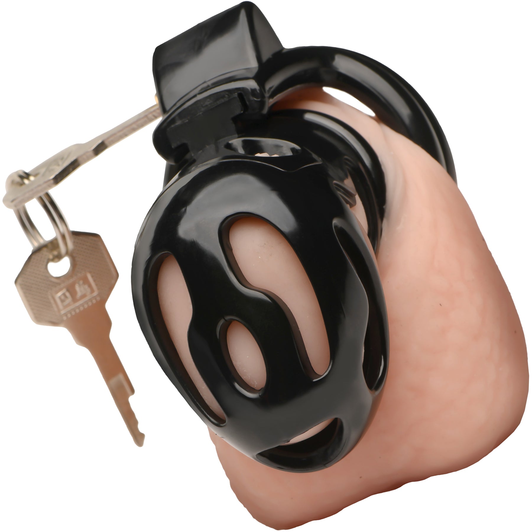 Master Series Hard Stop Double Ring Chastity Cage