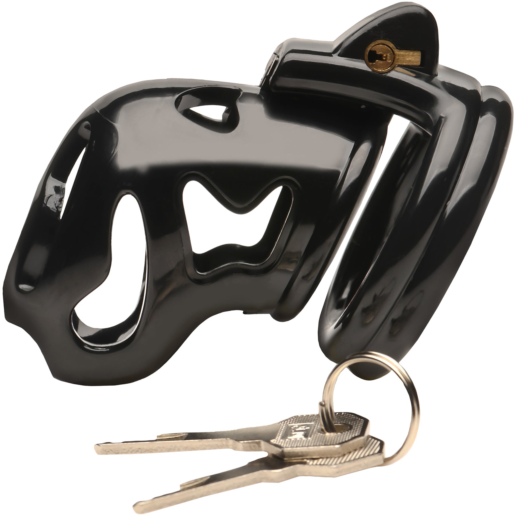 Master Series Hard Stop Double Ring Chastity Cage