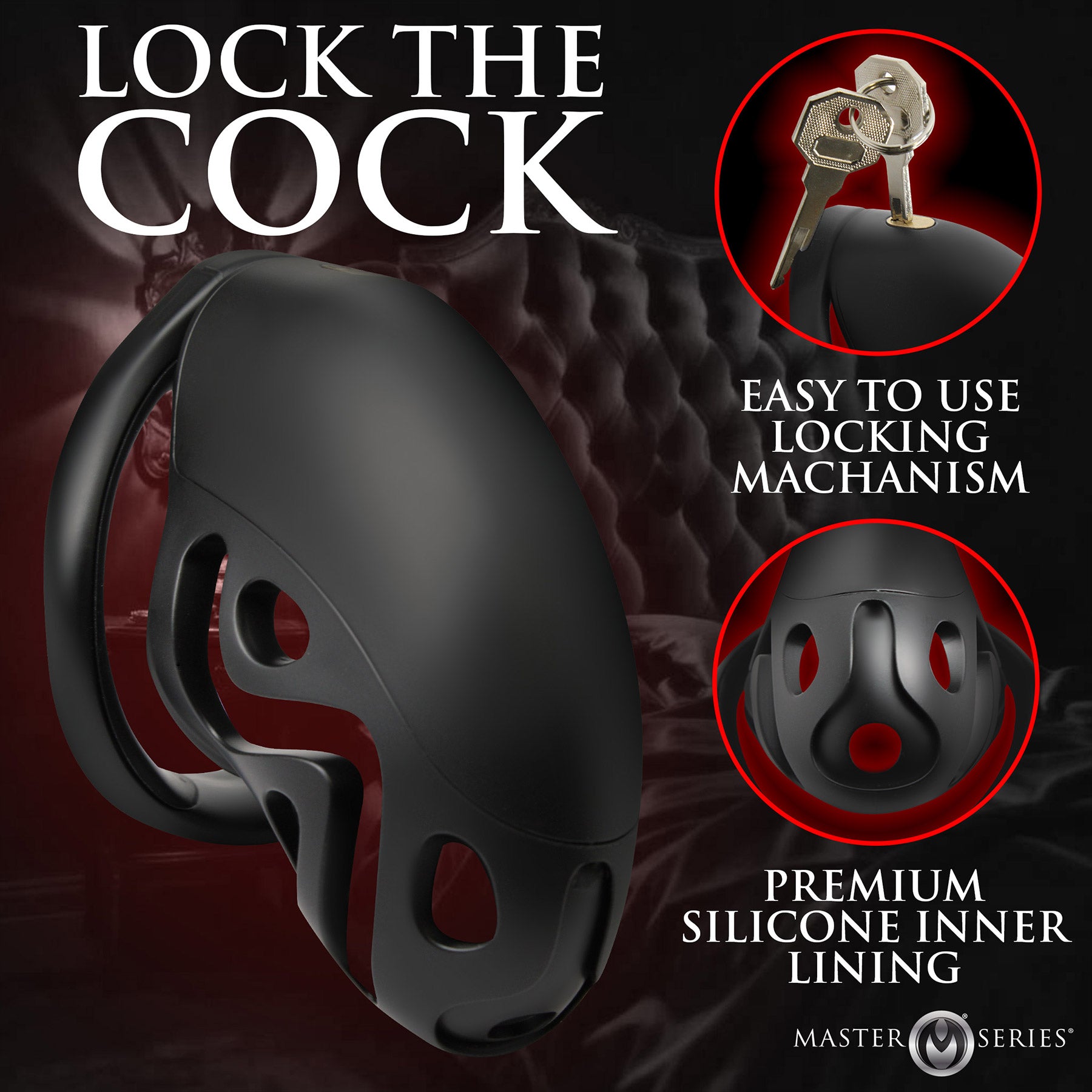 Master Series Captor Chastity Cage