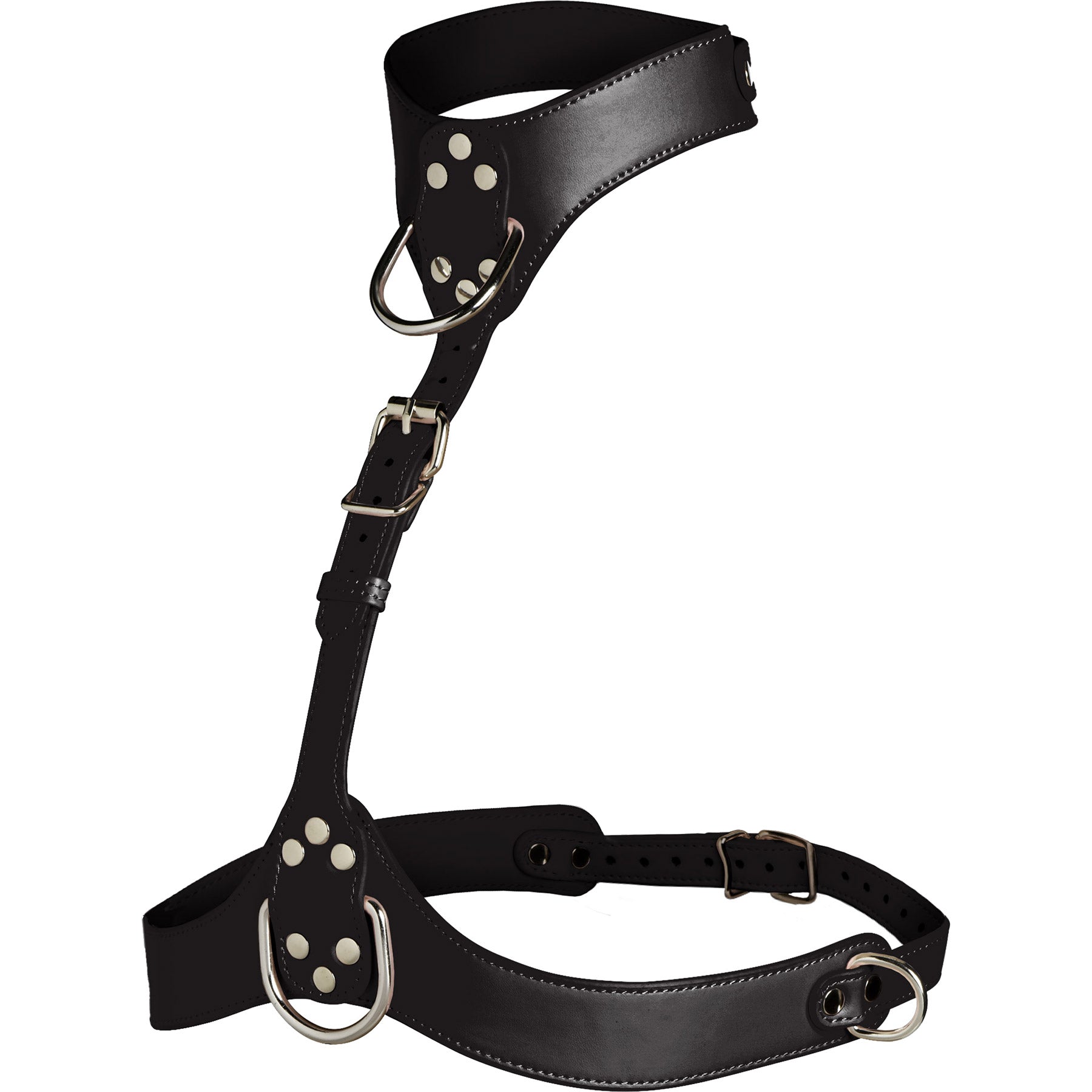 Master Series Vixen Breast Enhancing Harness - Black
