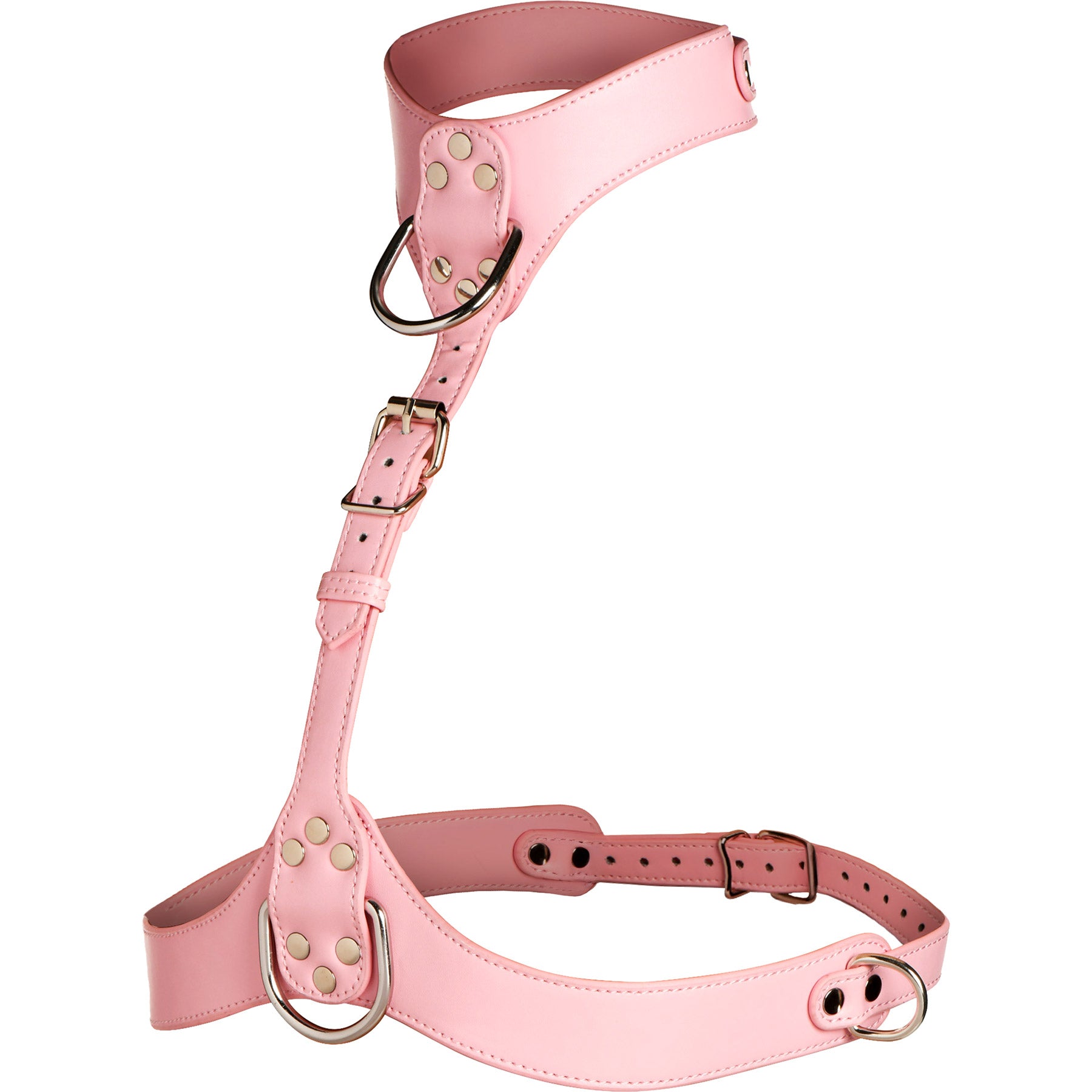 Master Series Vixen Breast Enhancing Harness - Pink
