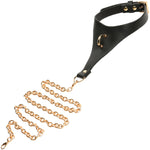 Master Series Captivate Collar With Body Chain - Black