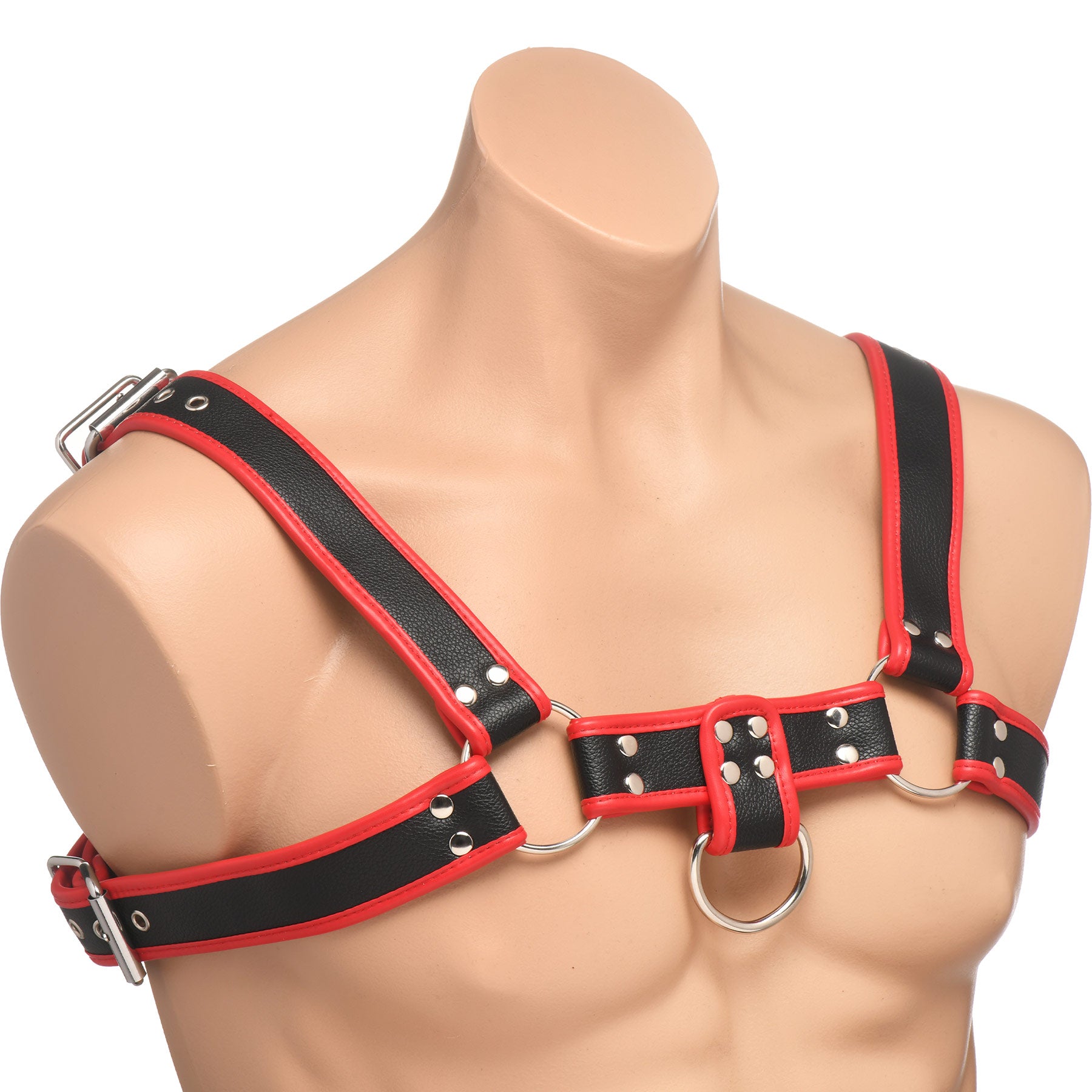 Master Series Bulldog Chest Harness - Red