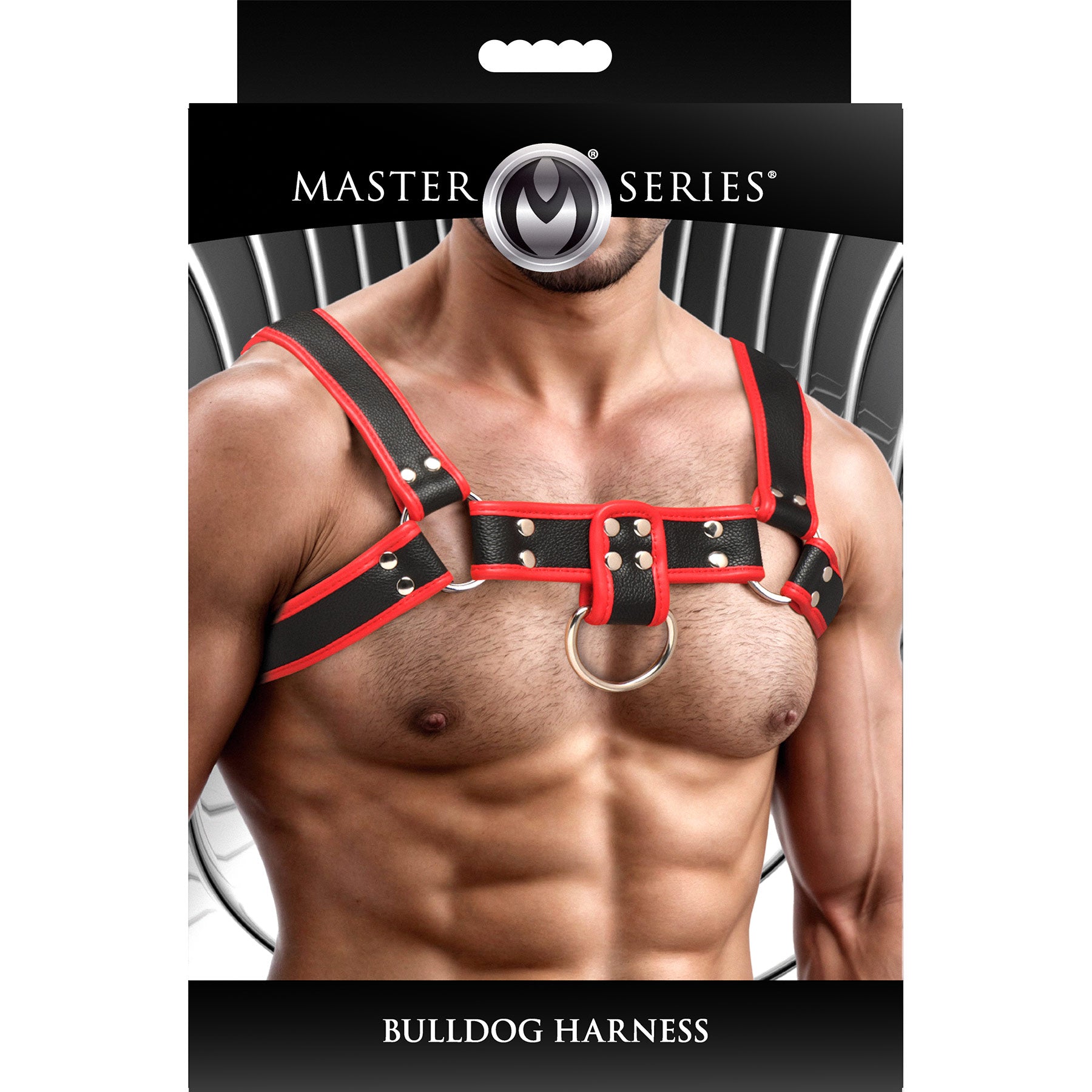 Master Series Bulldog Chest Harness - Red