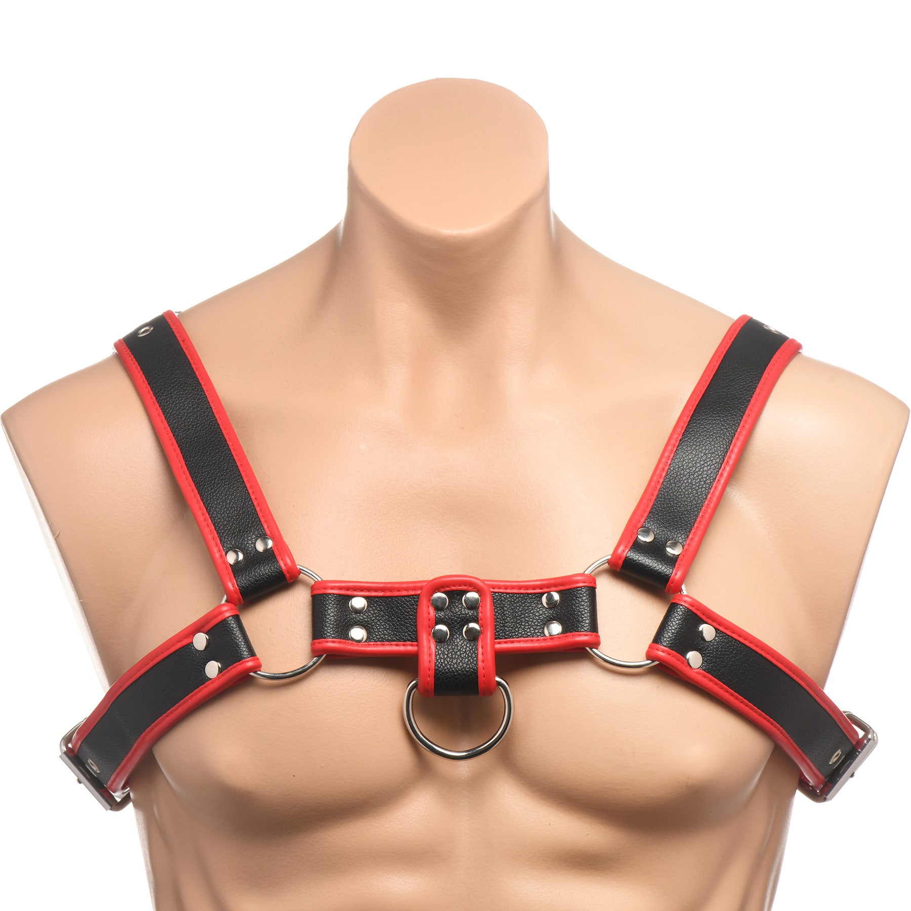 Master Series Bulldog Chest Harness - Red
