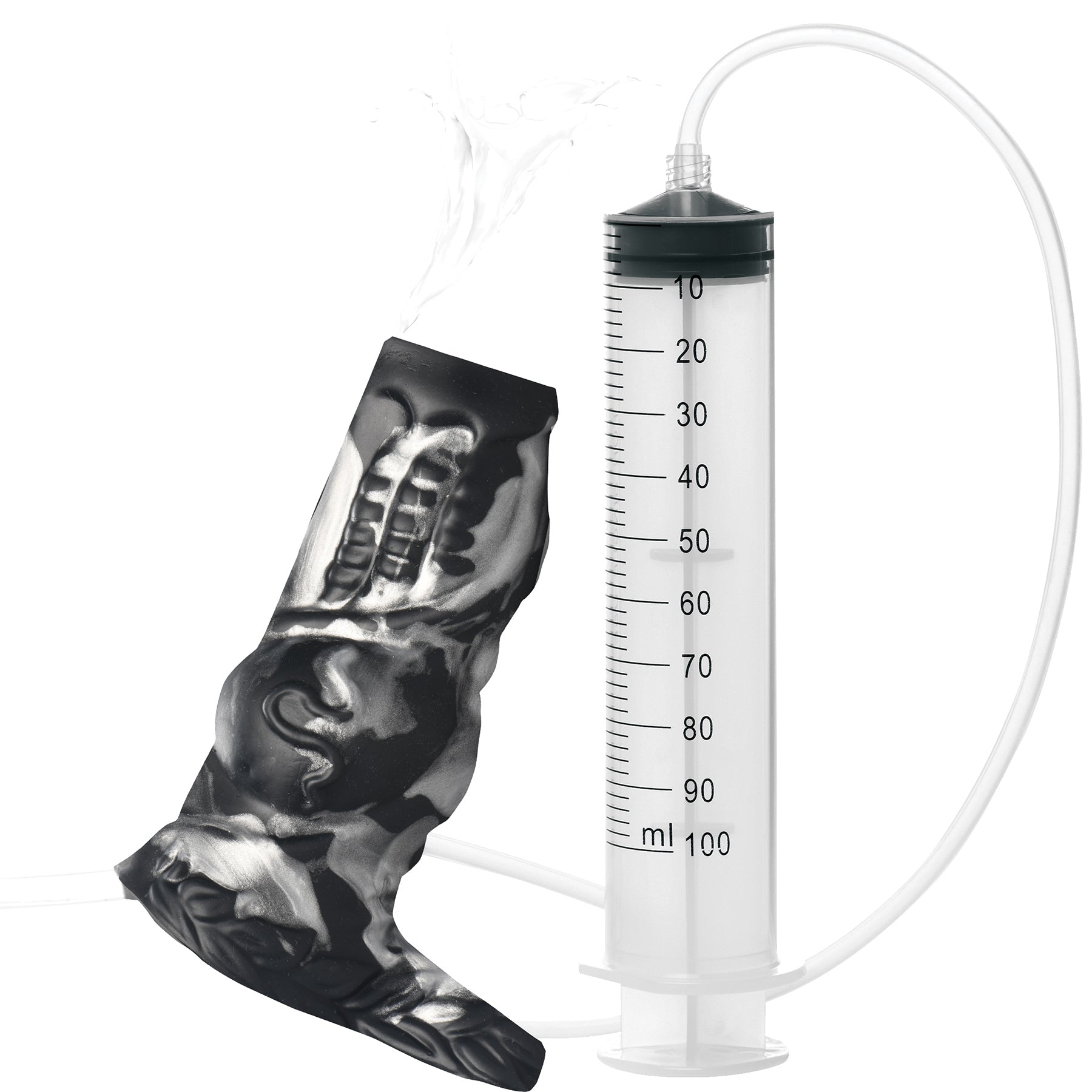 Night Prowler Squirting Silicone Penis Enhancer By Creature Cocks