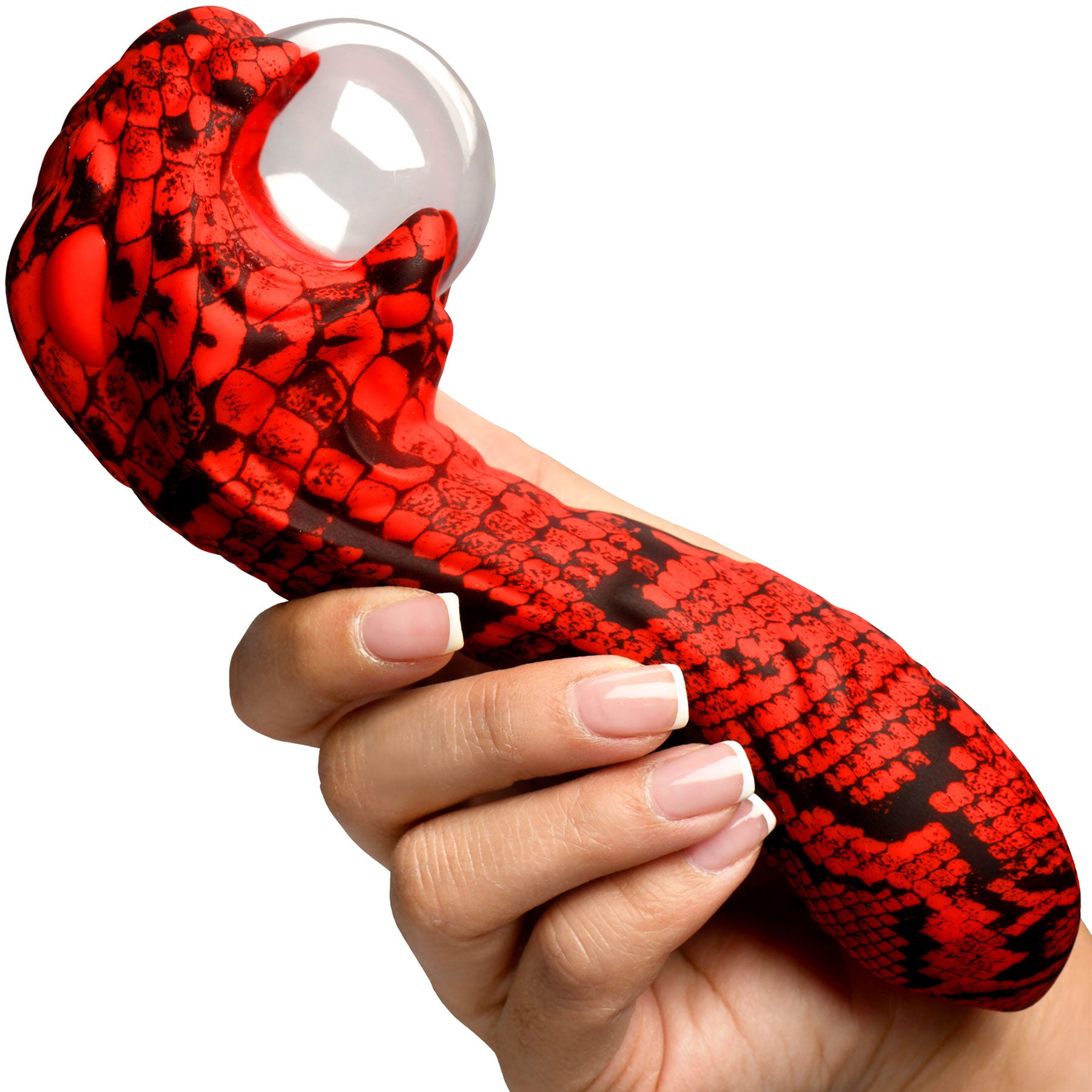 Cobra Rechargeable Silicone Dual Use Plasma Vibrator By Creature Cocks