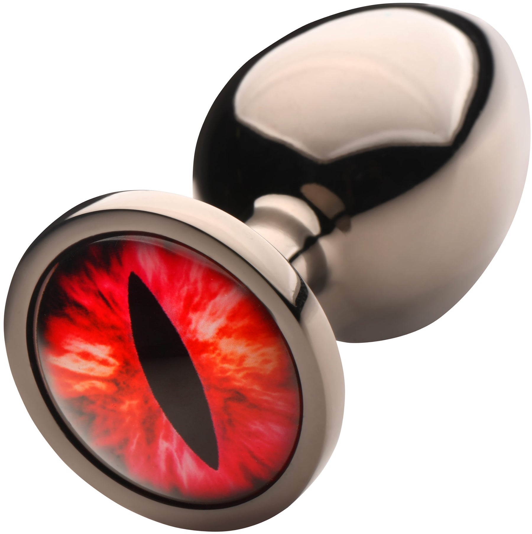 Sinister Eye Red Eye Metal Butt Plug By Creature Cocks - Large