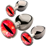Sinister Eye Red Eye Metal Butt Plug By Creature Cocks