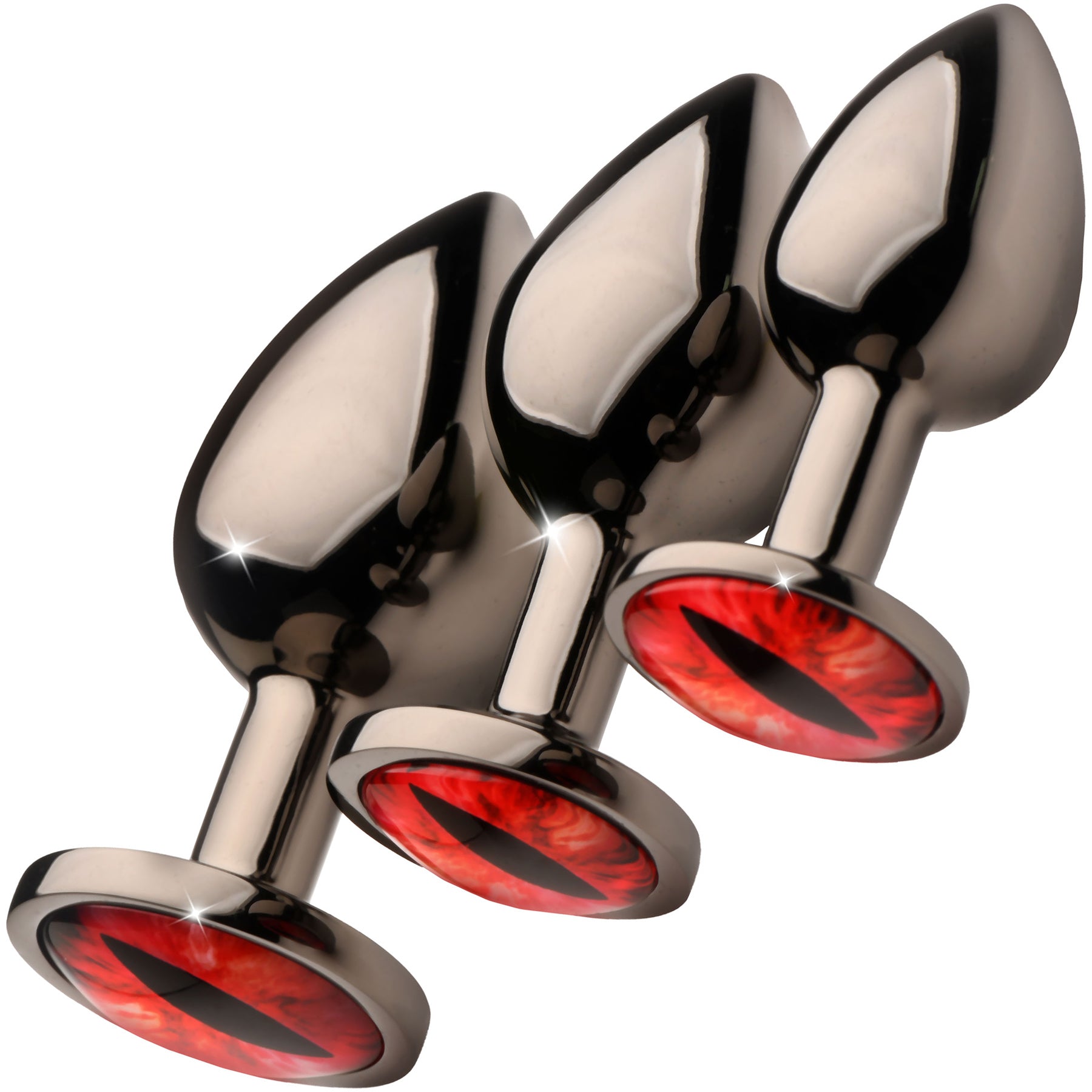 Sinister Eye Red Eye Metal Butt Plug By Creature Cocks